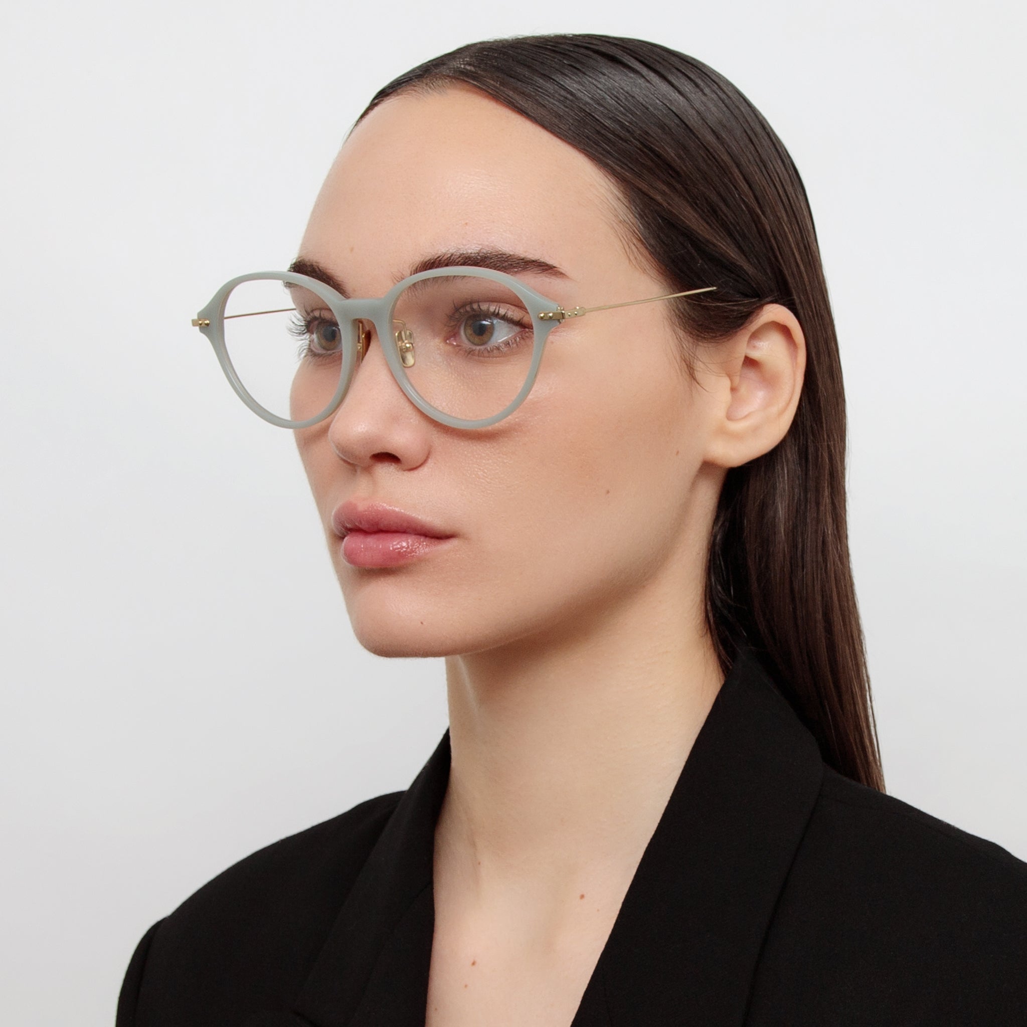 Pearce Optical Frame in Steel  (Asian Fit)