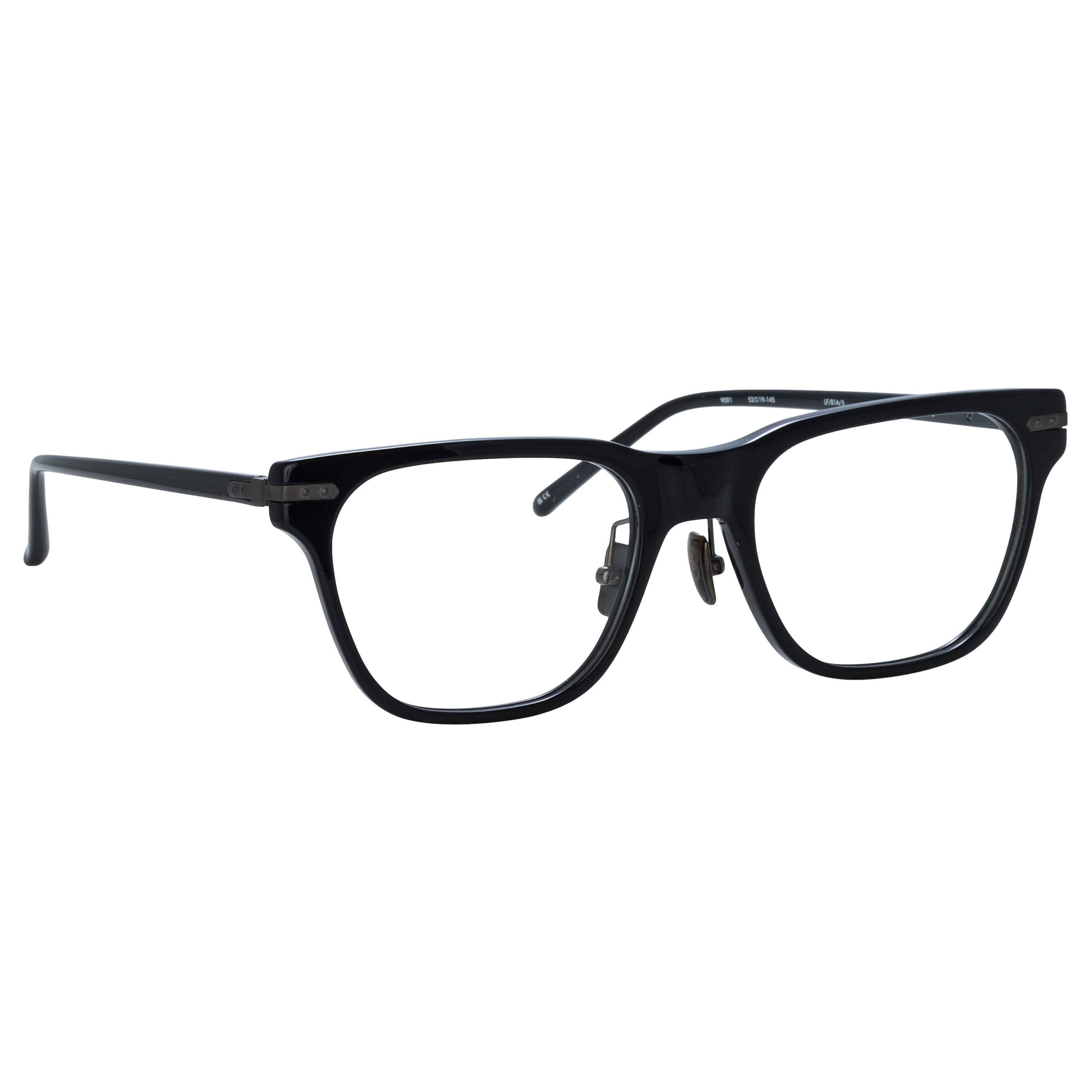 Cove Optical in Black and Matt Nickel (Asian Fit)