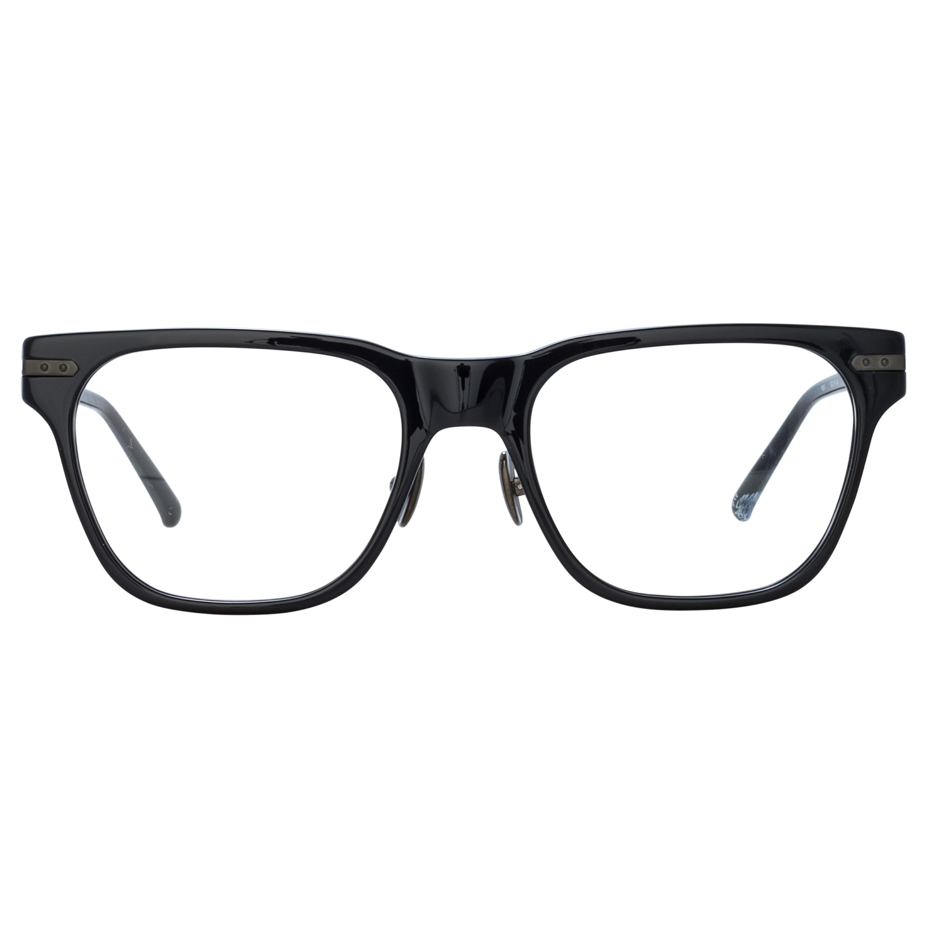 Cove Optical in Black and Matt Nickel (Asian Fit)