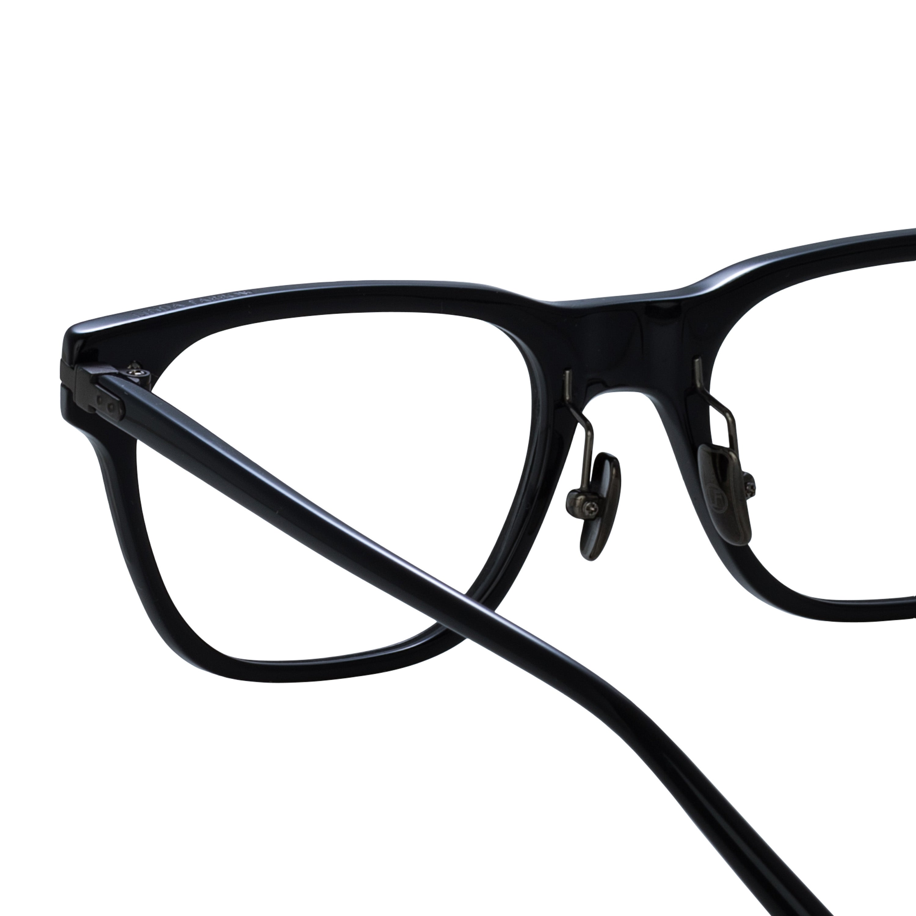 Cove Optical in Black and Matt Nickel (Asian Fit)