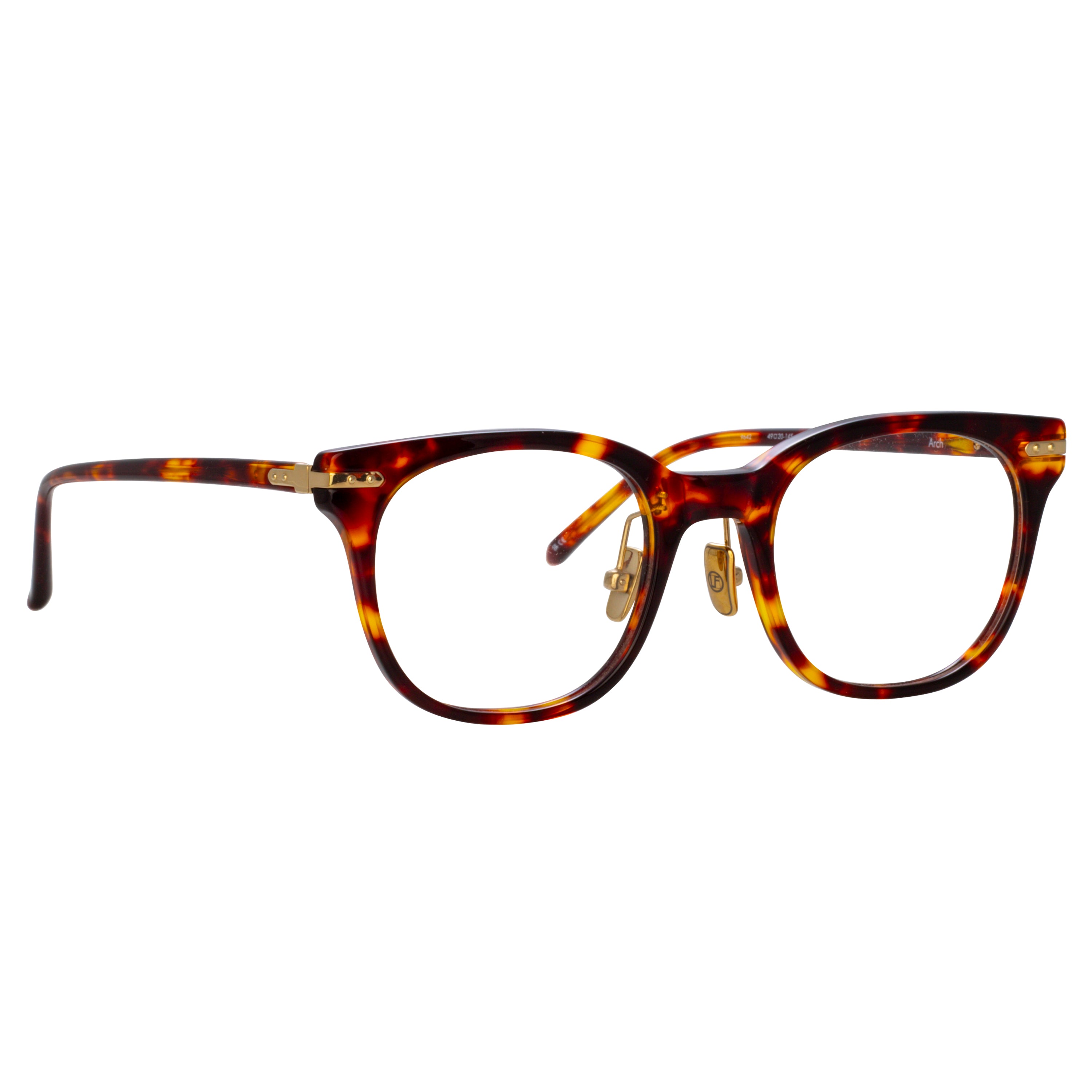 Arch Optical in Dark Tortoiseshell (Asian Fit)