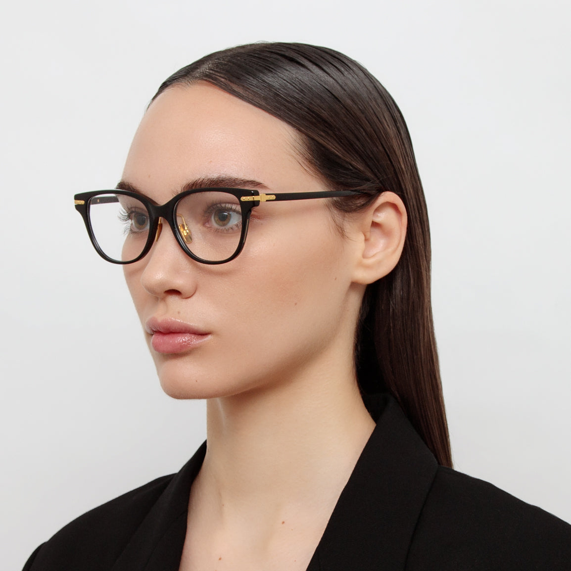 Hadid Optical in Black (Asian Fit)