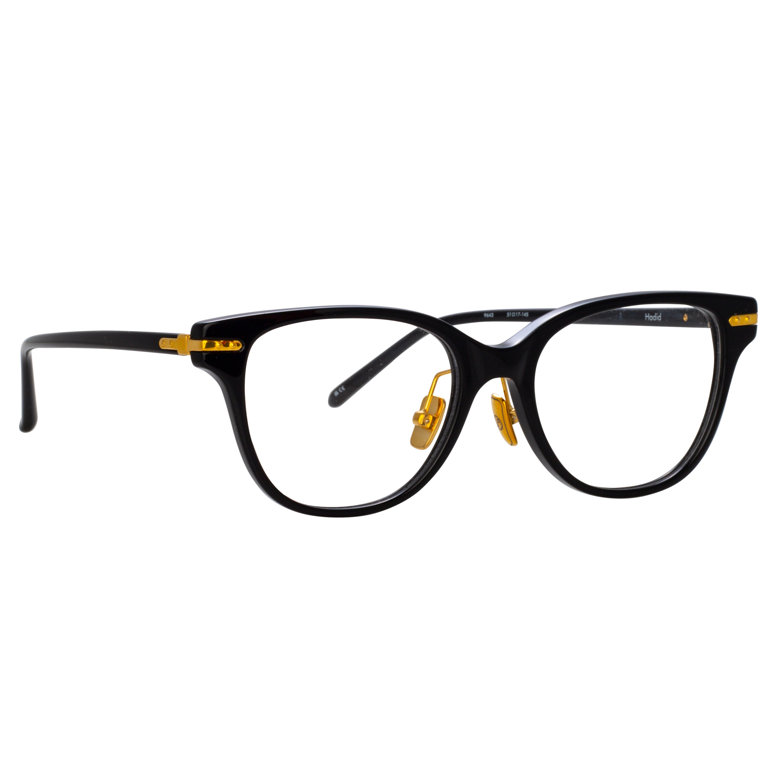 Men's Hadid Optical in Black (Asian Fit)