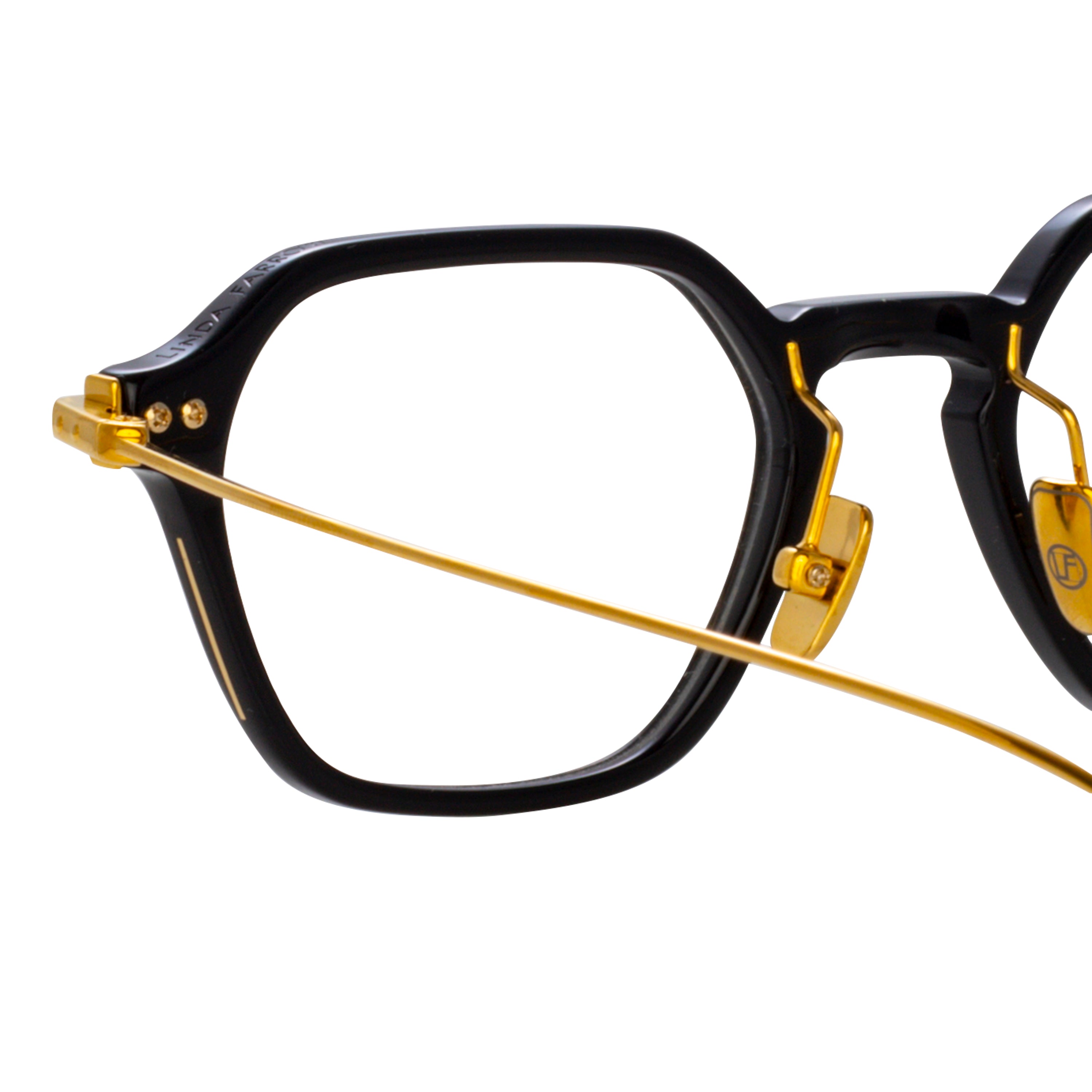 Renzo Optical in Black (Asian Fit)