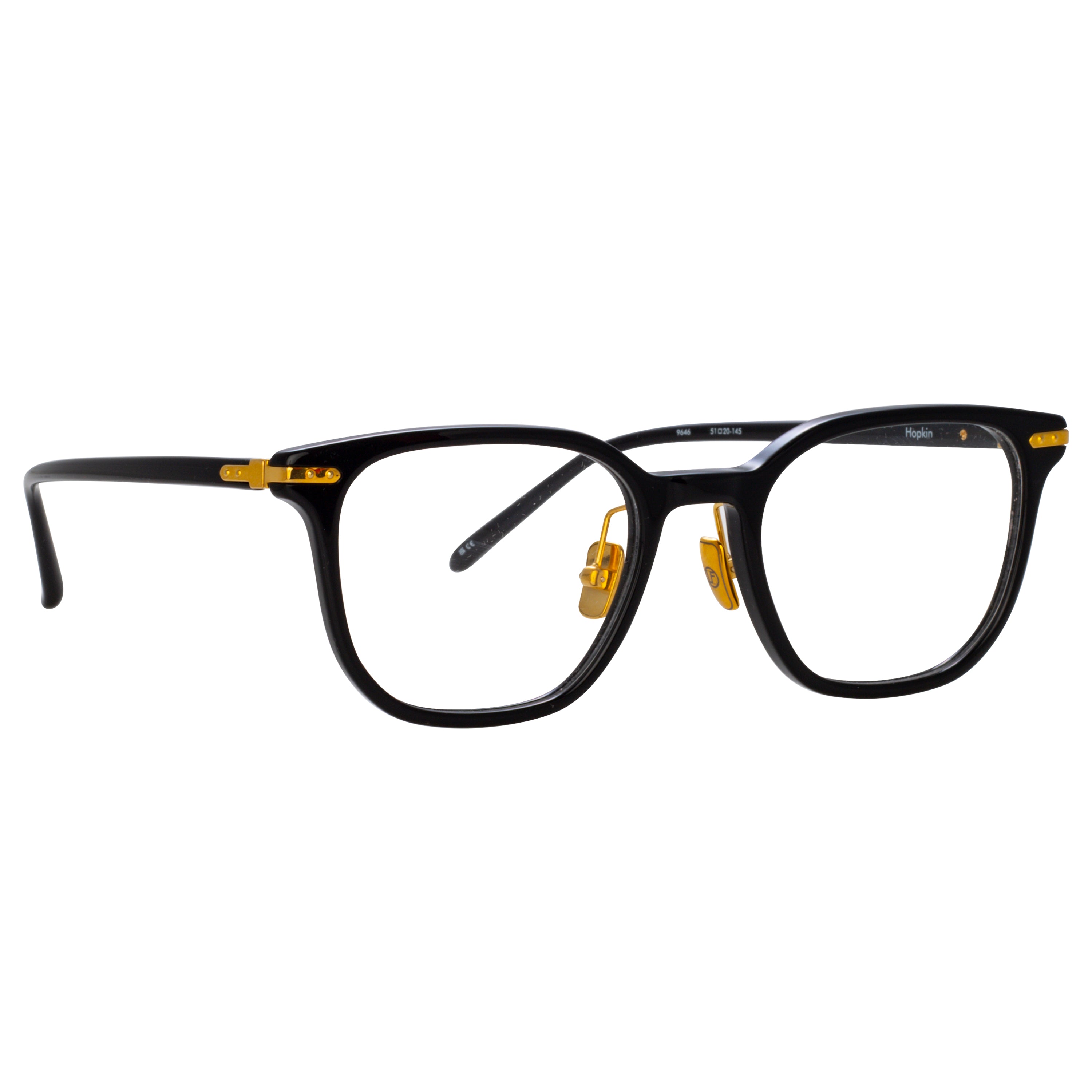 Men's Hopkin Optical in Black (Asian Fit)