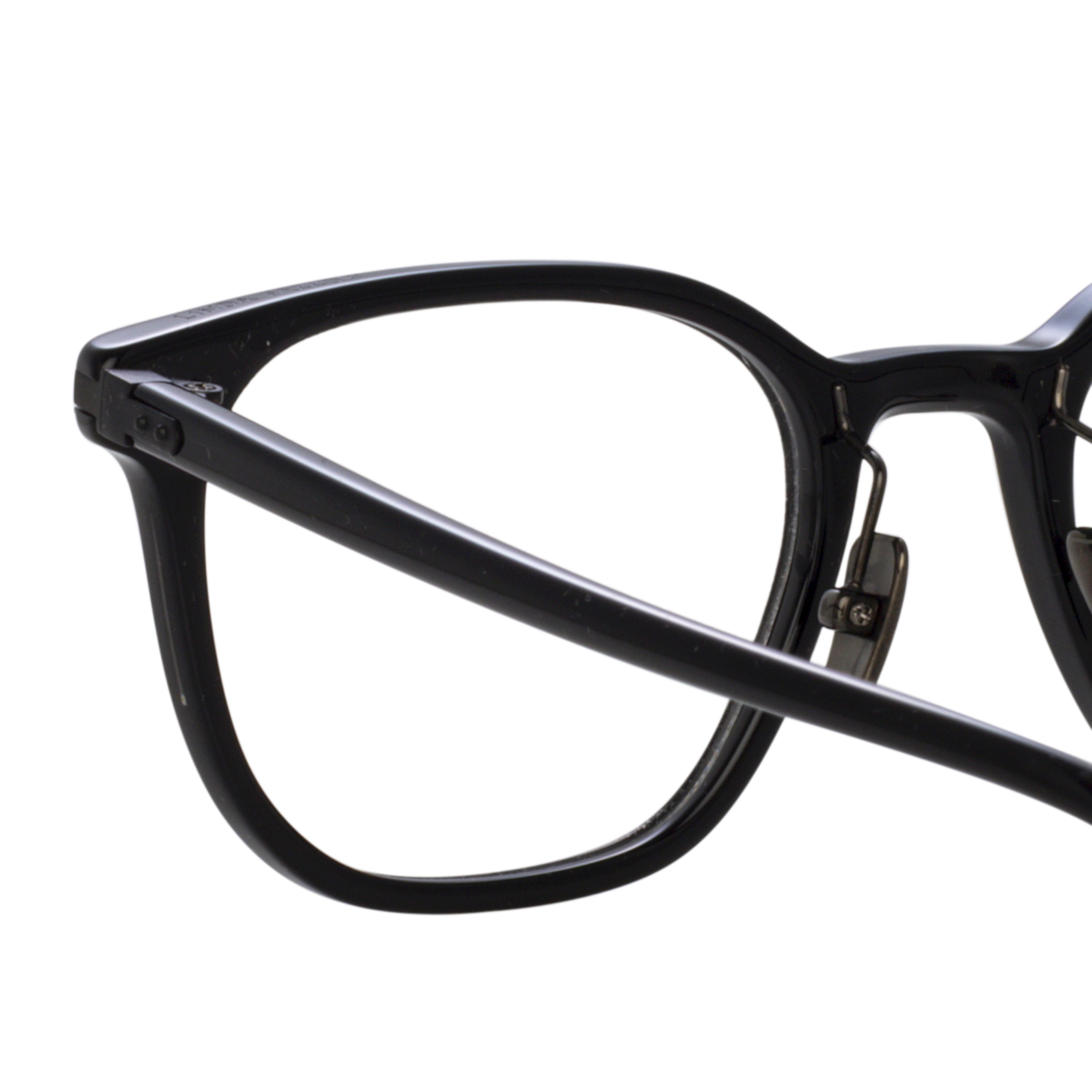 Hopkin Optical in Black and Matt Nickel