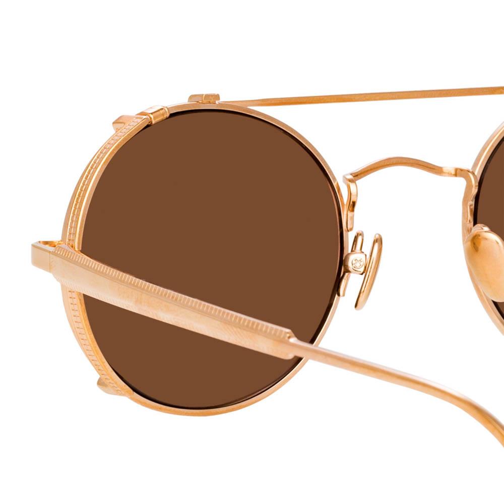 Jimi Sunglasses in Rose Gold