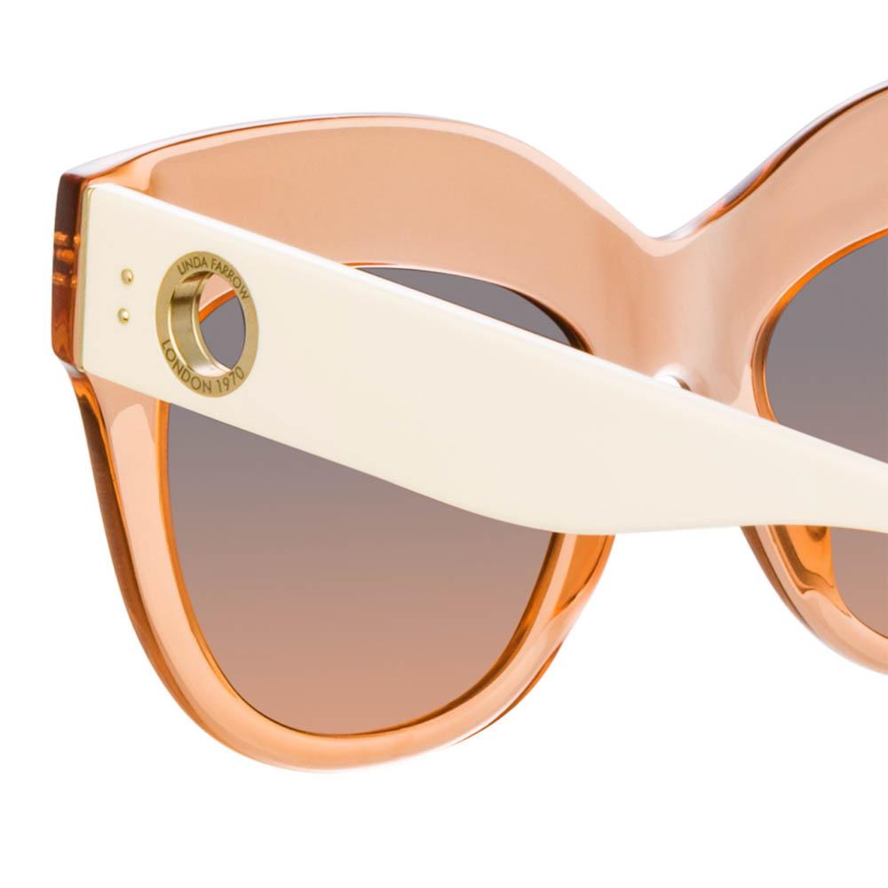 Dunaway Sunglasses in Orange