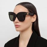 Dunaway Sunglasses in Black Frame (C1)