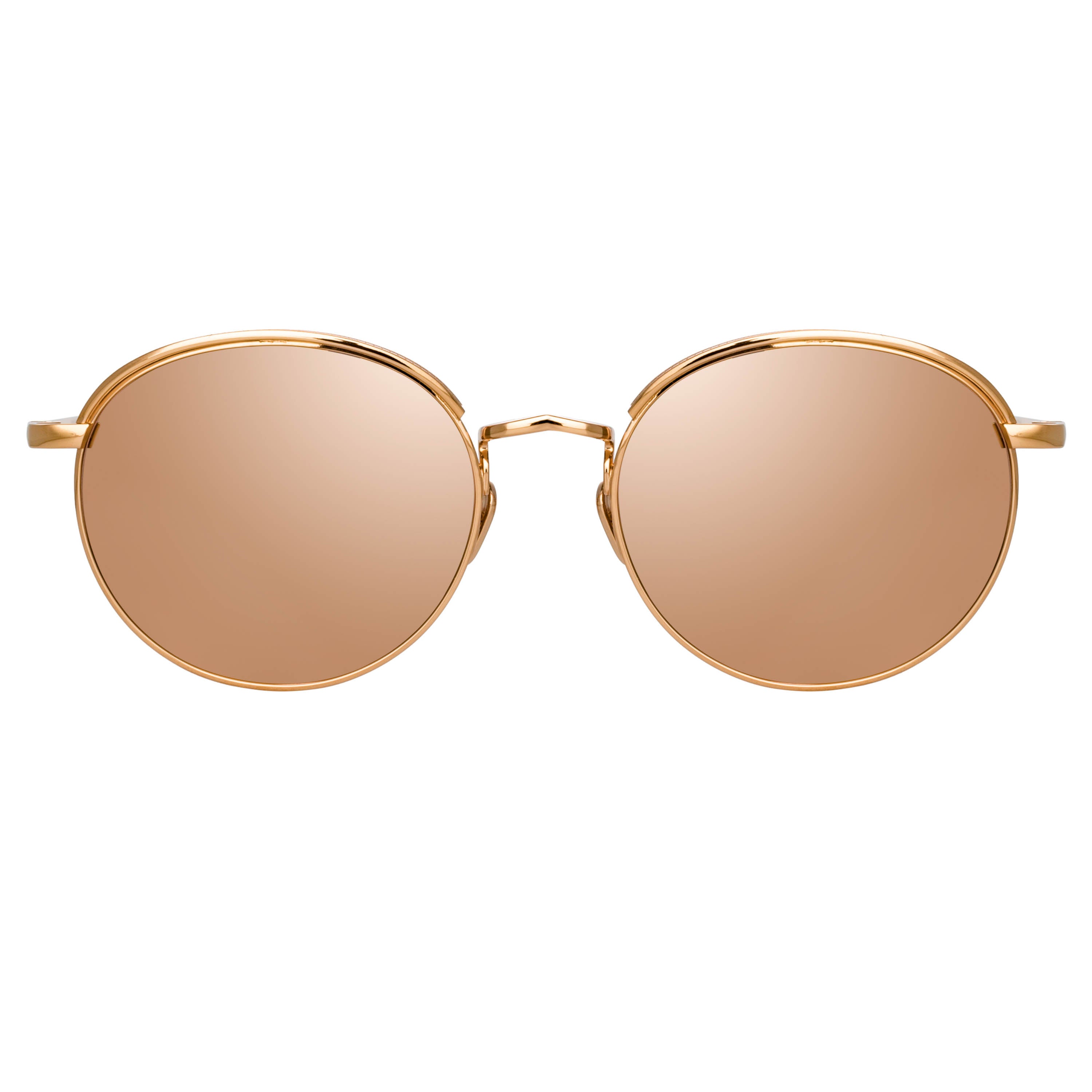 Marlon Sunglasses in Rose Gold