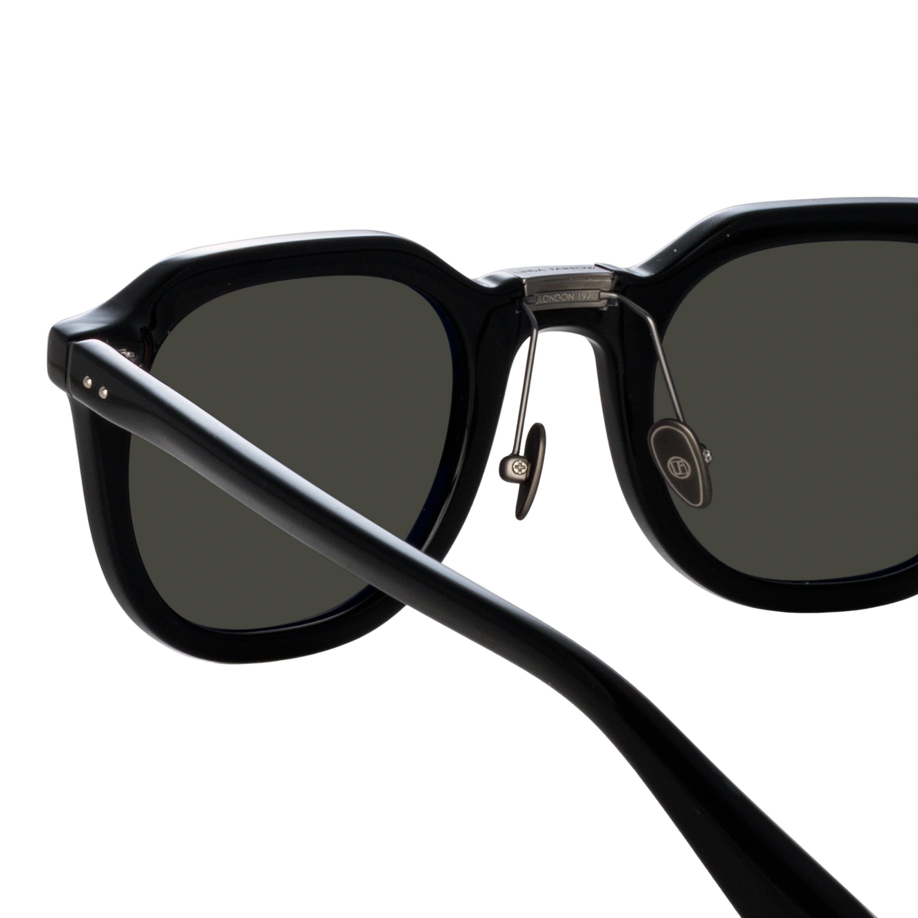 Fletcher Sunglasses in Black and Grey