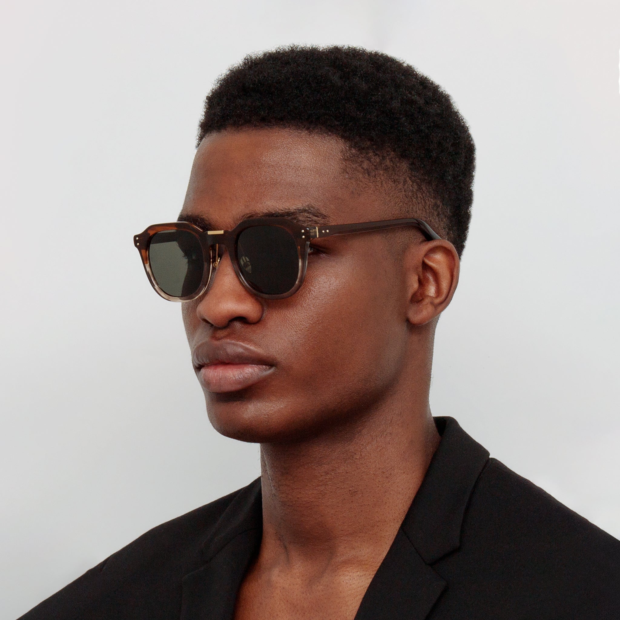 Men's Fletcher Sunglasses in Caramel Horn