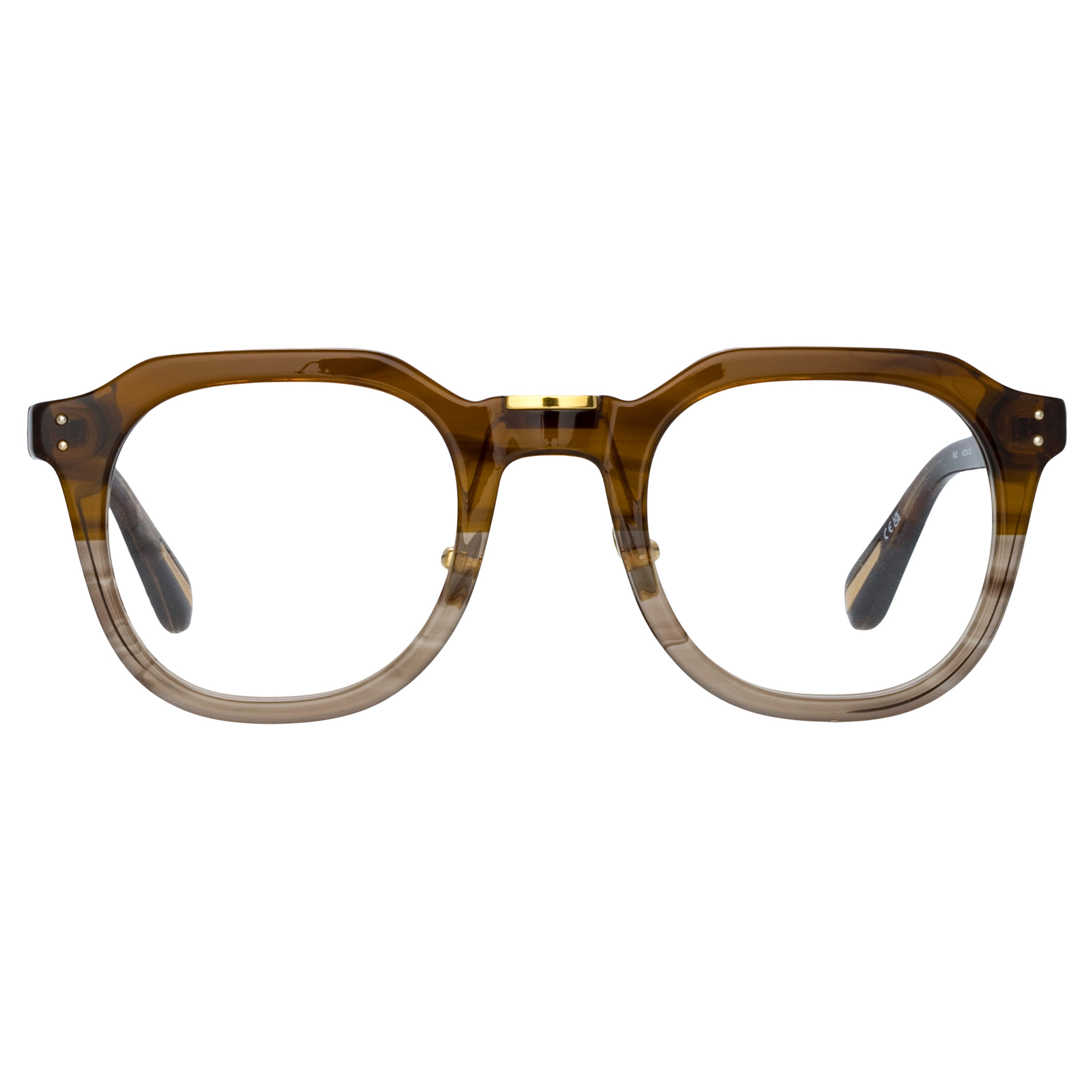 Fletcher Optical Frame in Caramel Horn