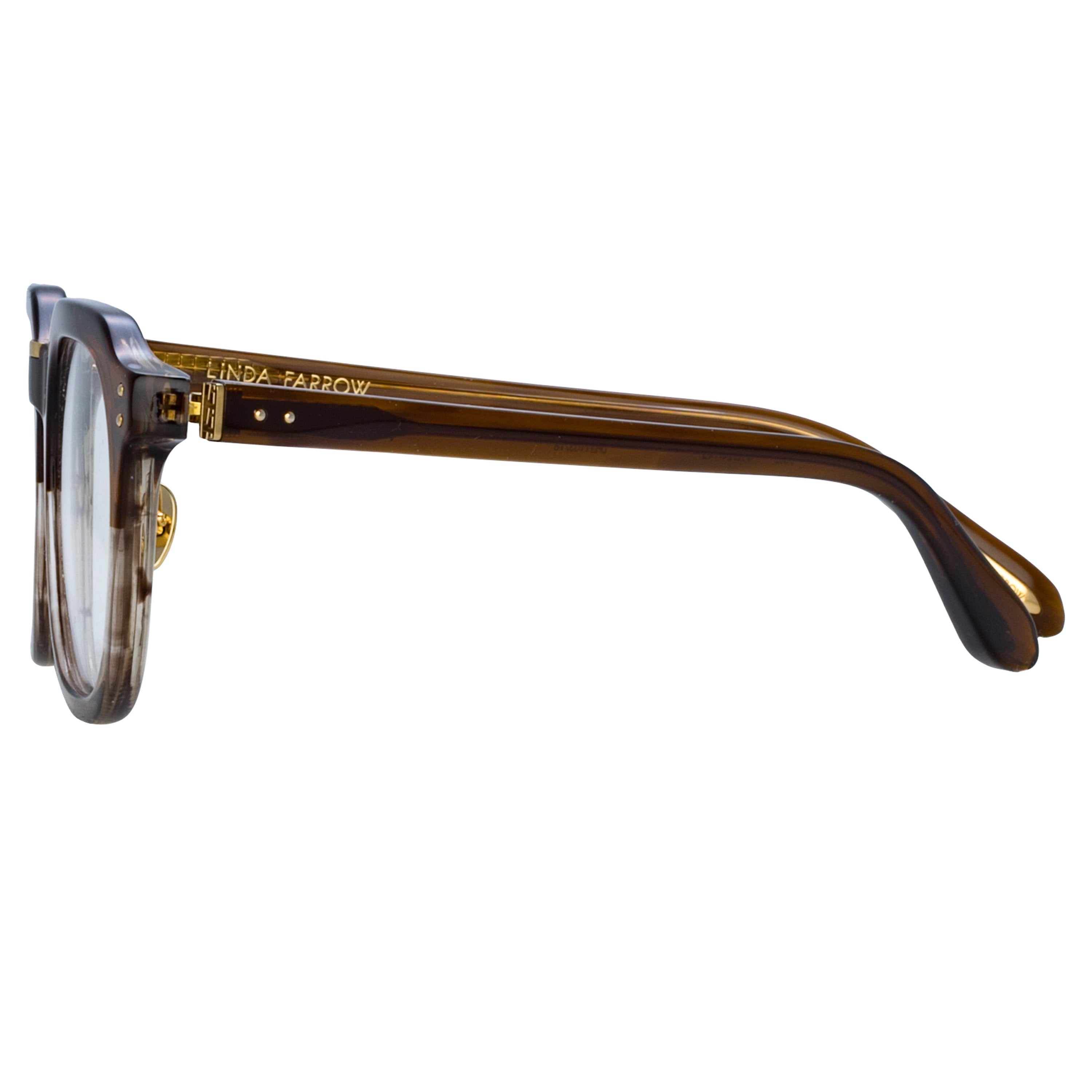 Fletcher Optical Frame in Caramel Horn