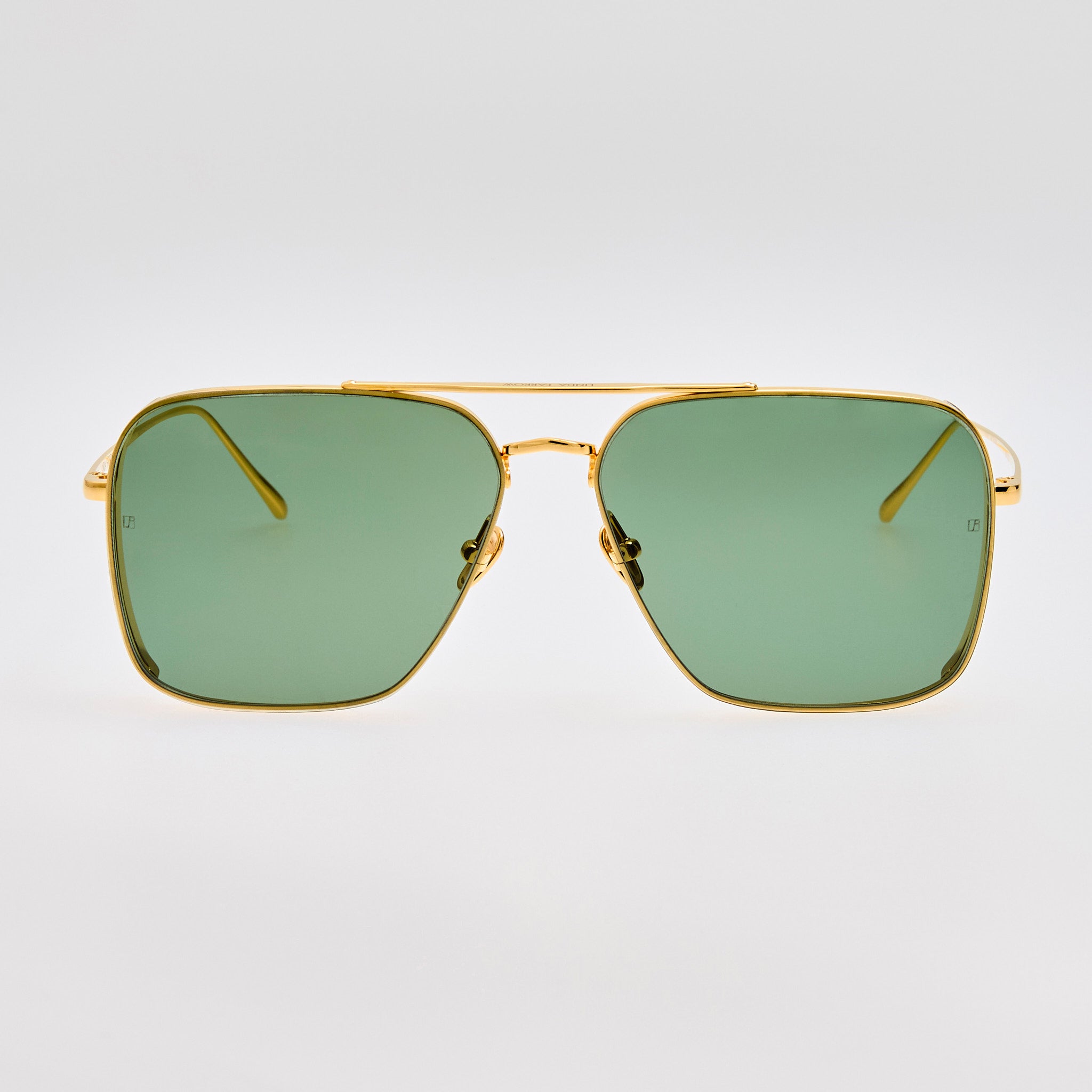 Asher Sunglasses in Yellow Gold