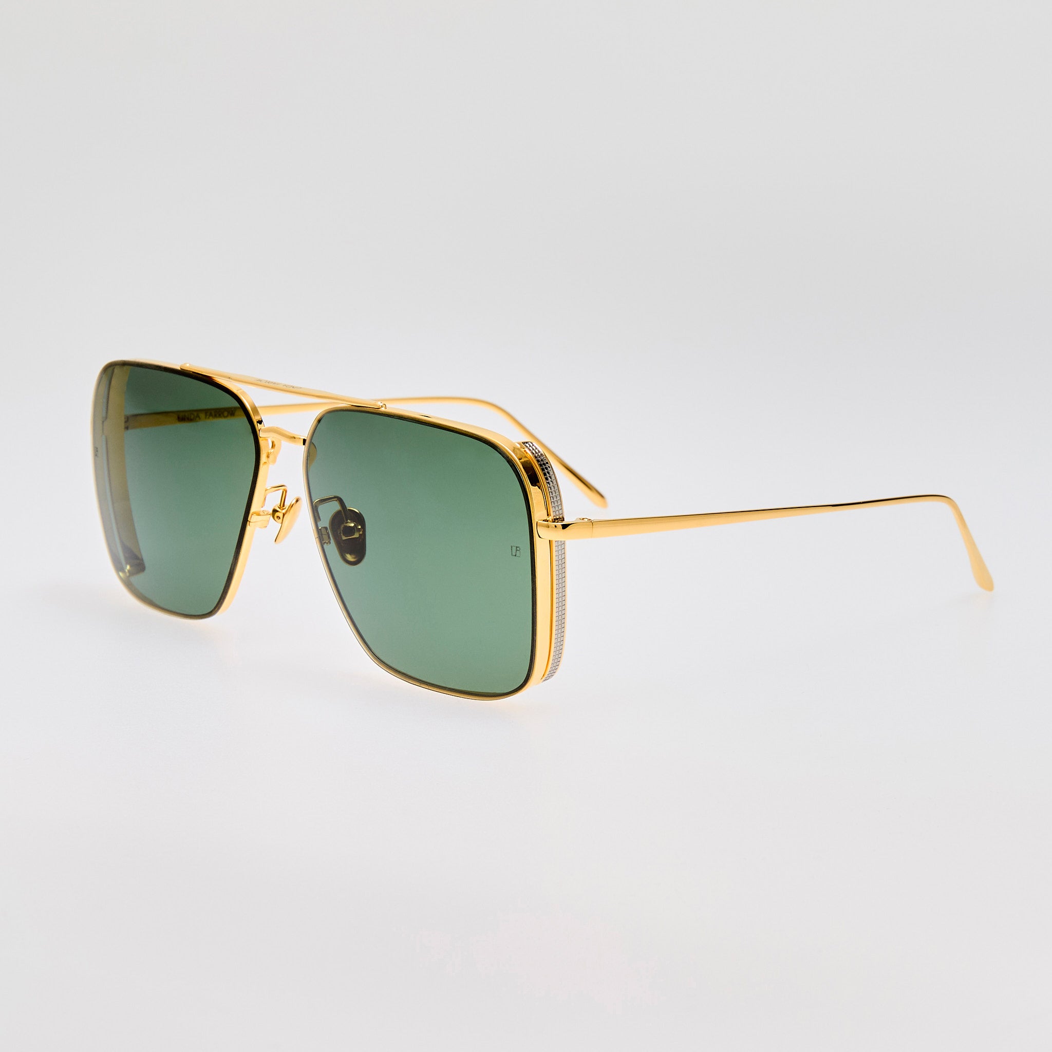 Asher Sunglasses in Yellow Gold
