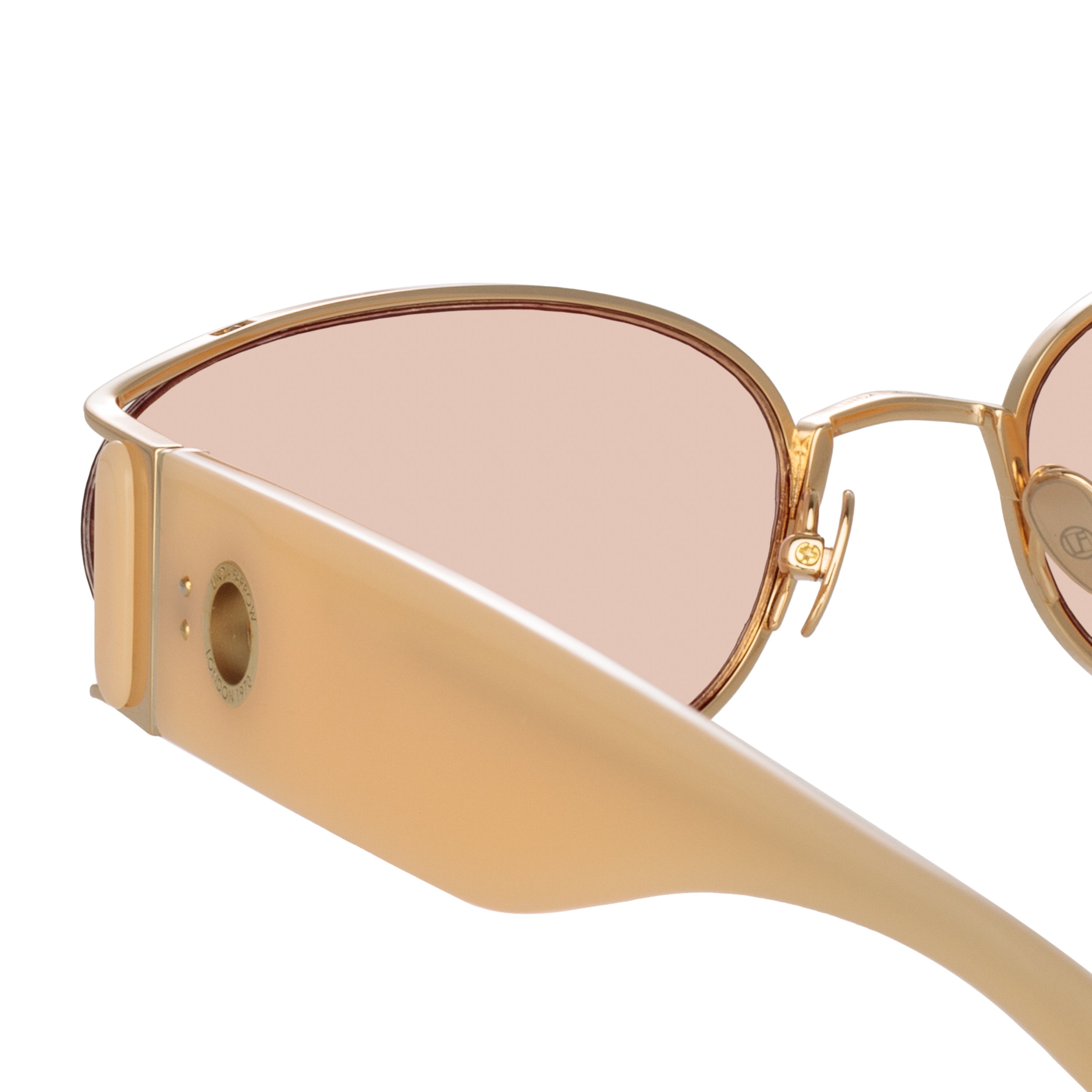 Shelby Sunglasses in Peach