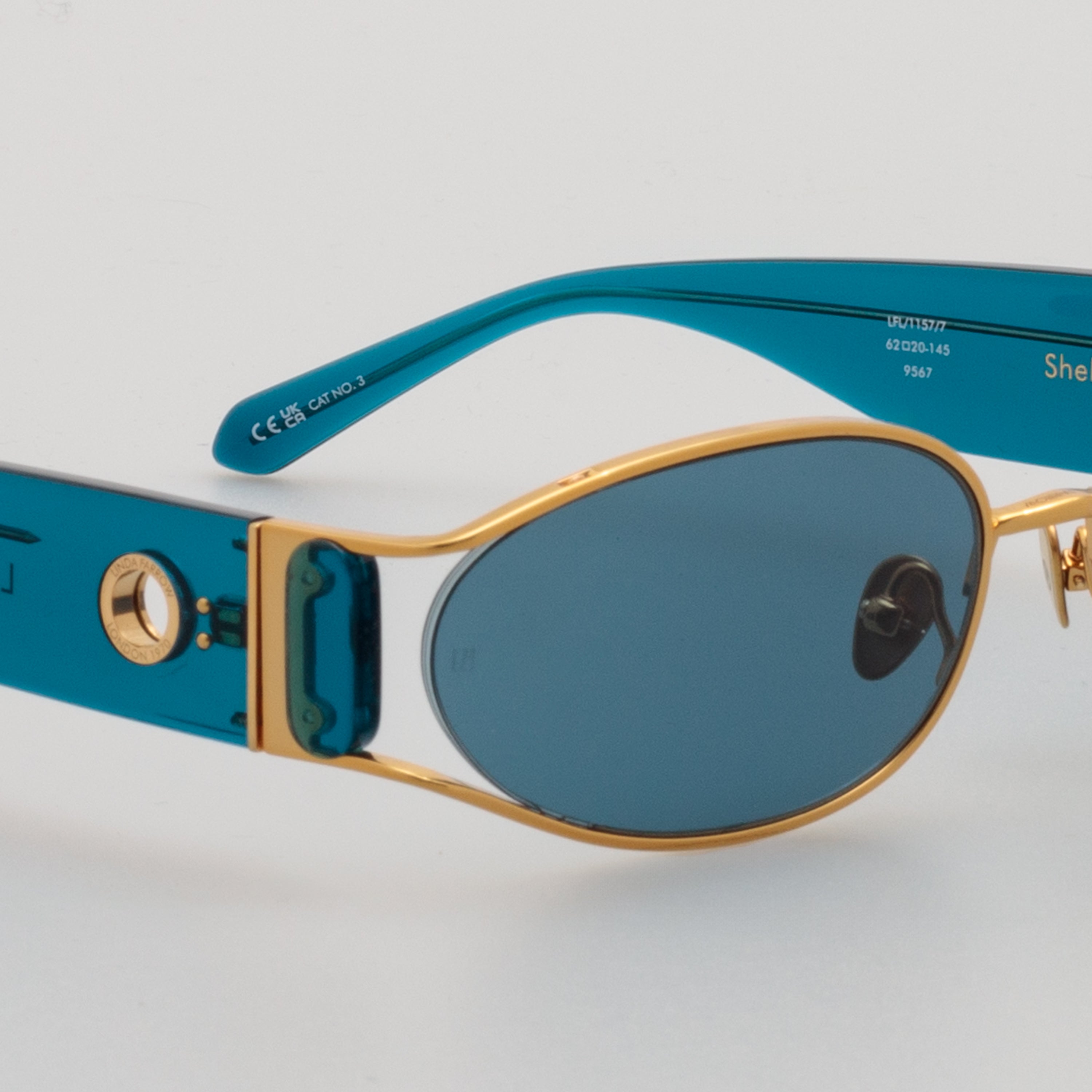 Shelby Sunglasses in Aqua