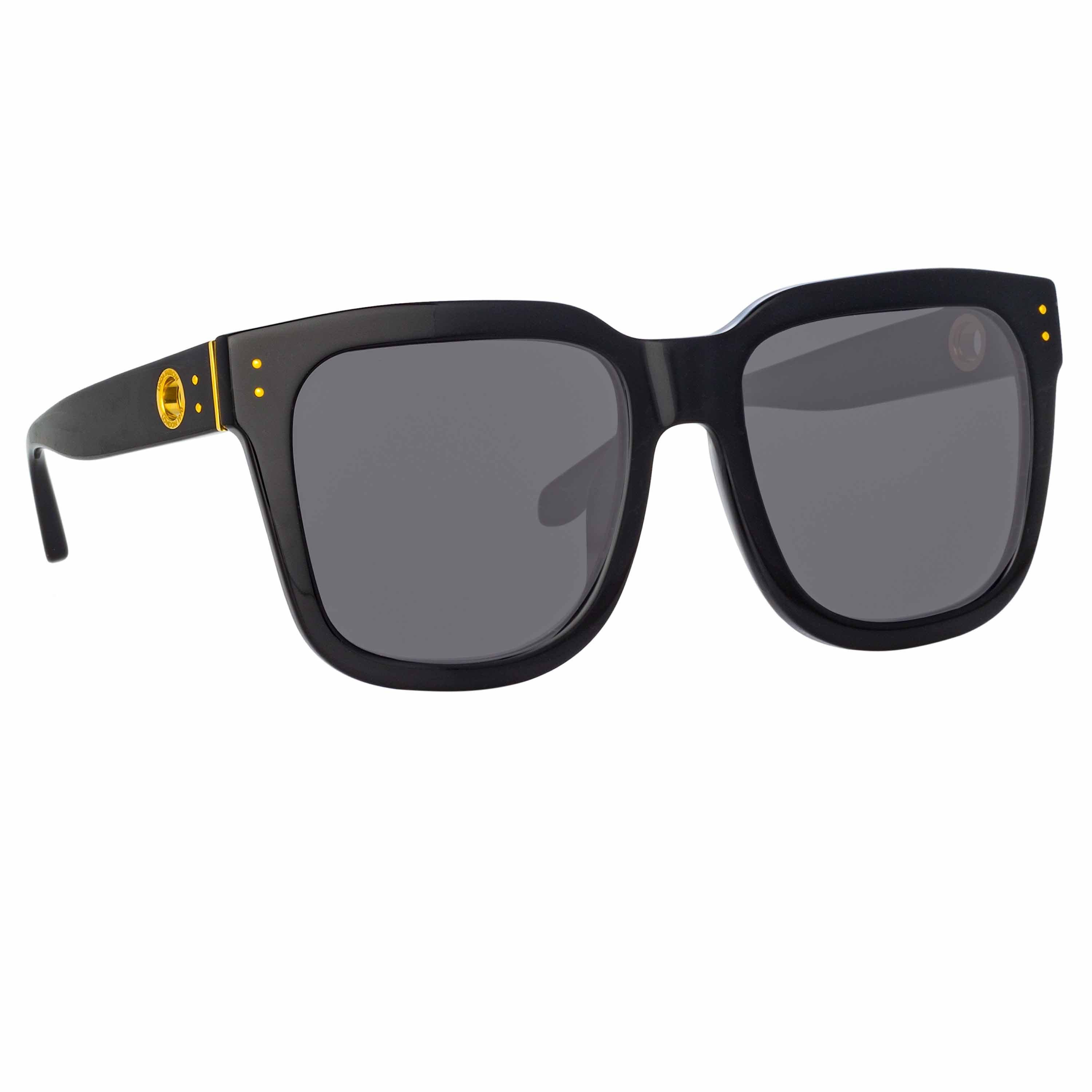 Freya Square Sunglasses in Black