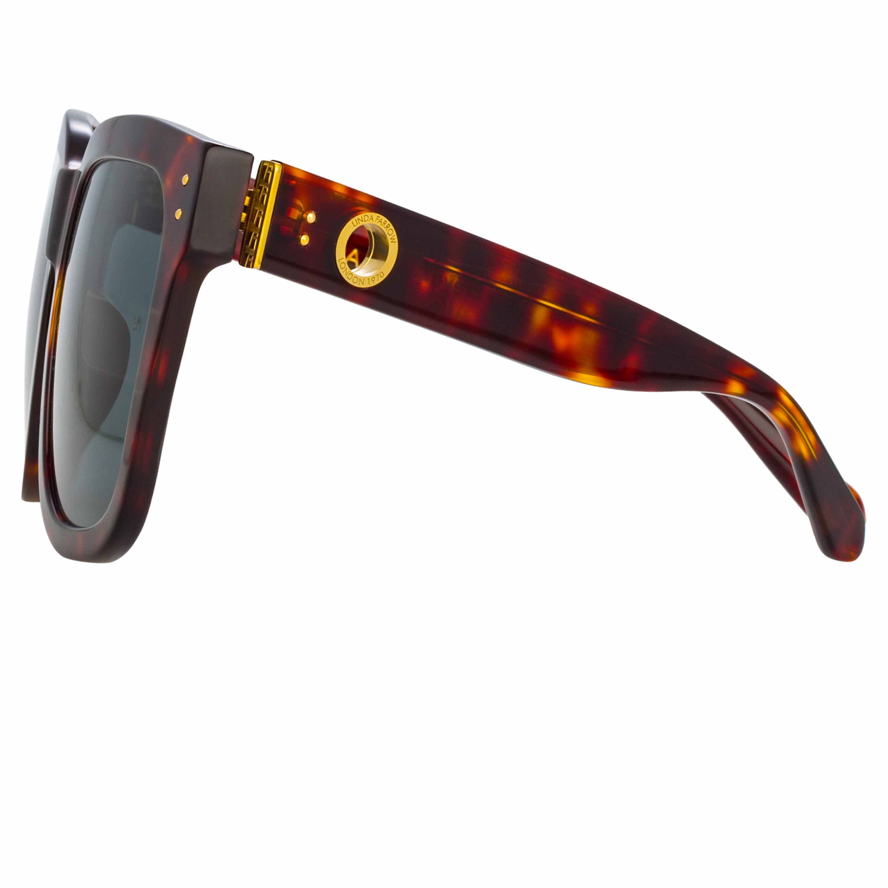 Freya Square Sunglasses in Tortoiseshell