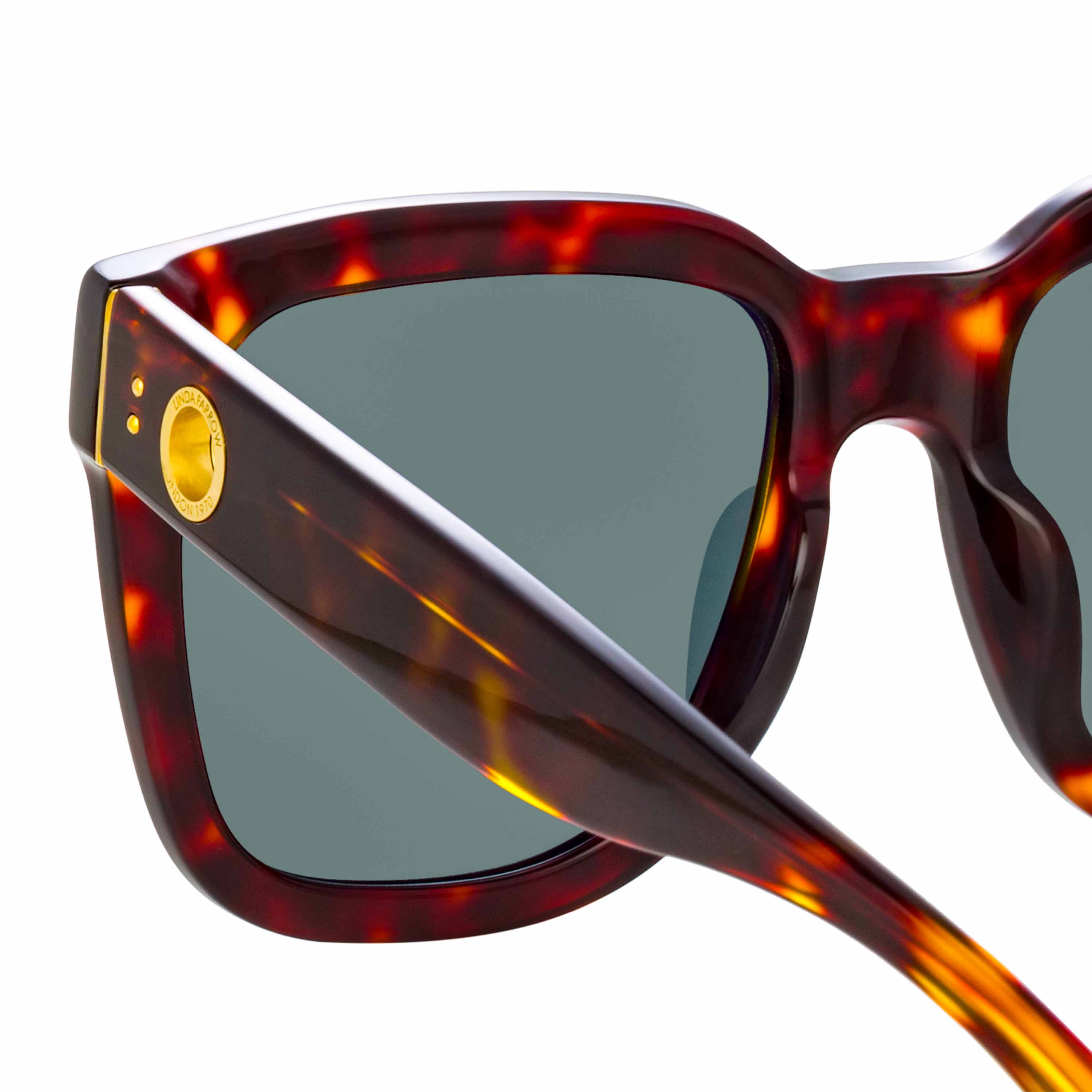 Freya Square Sunglasses in Tortoiseshell