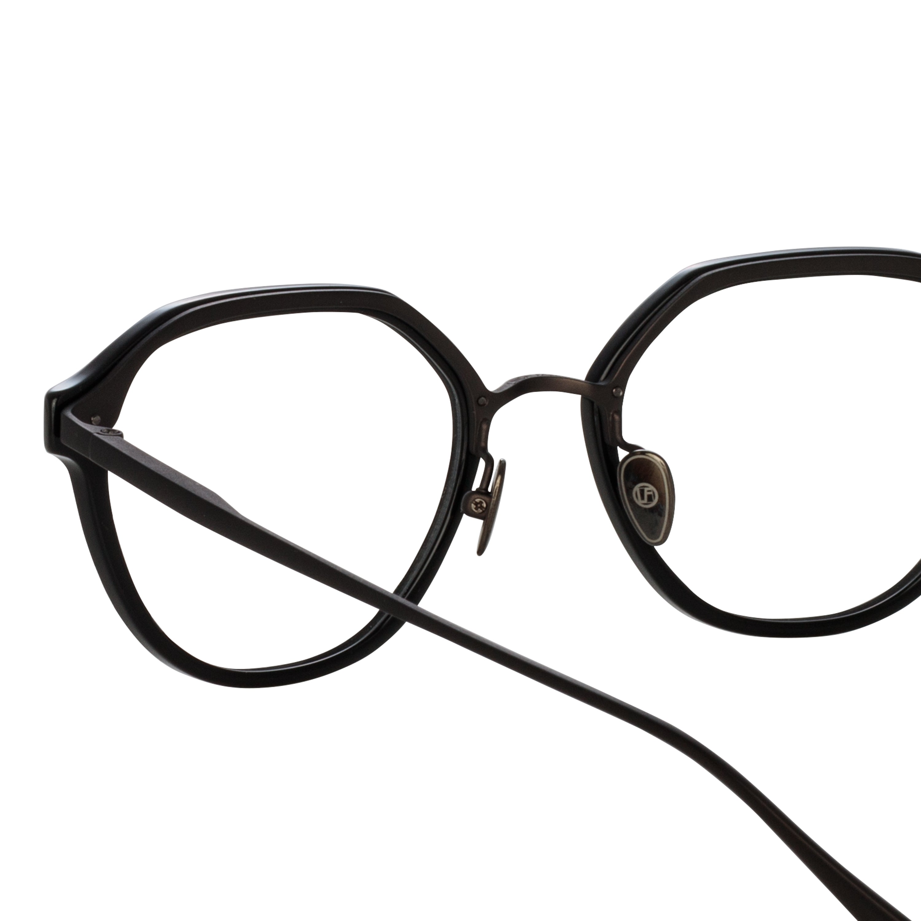 Cacao Optical Frames in Black and Nickel