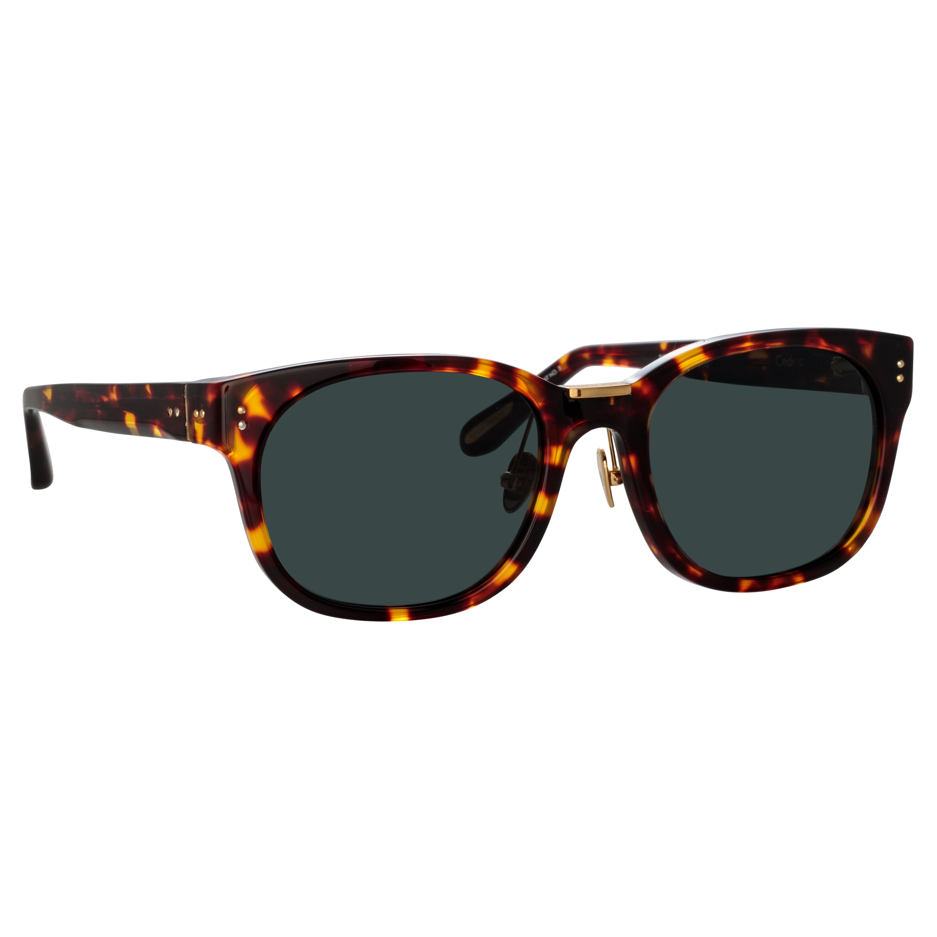 Cedric A Sunglasses in Tortoiseshell (Asian Fit)