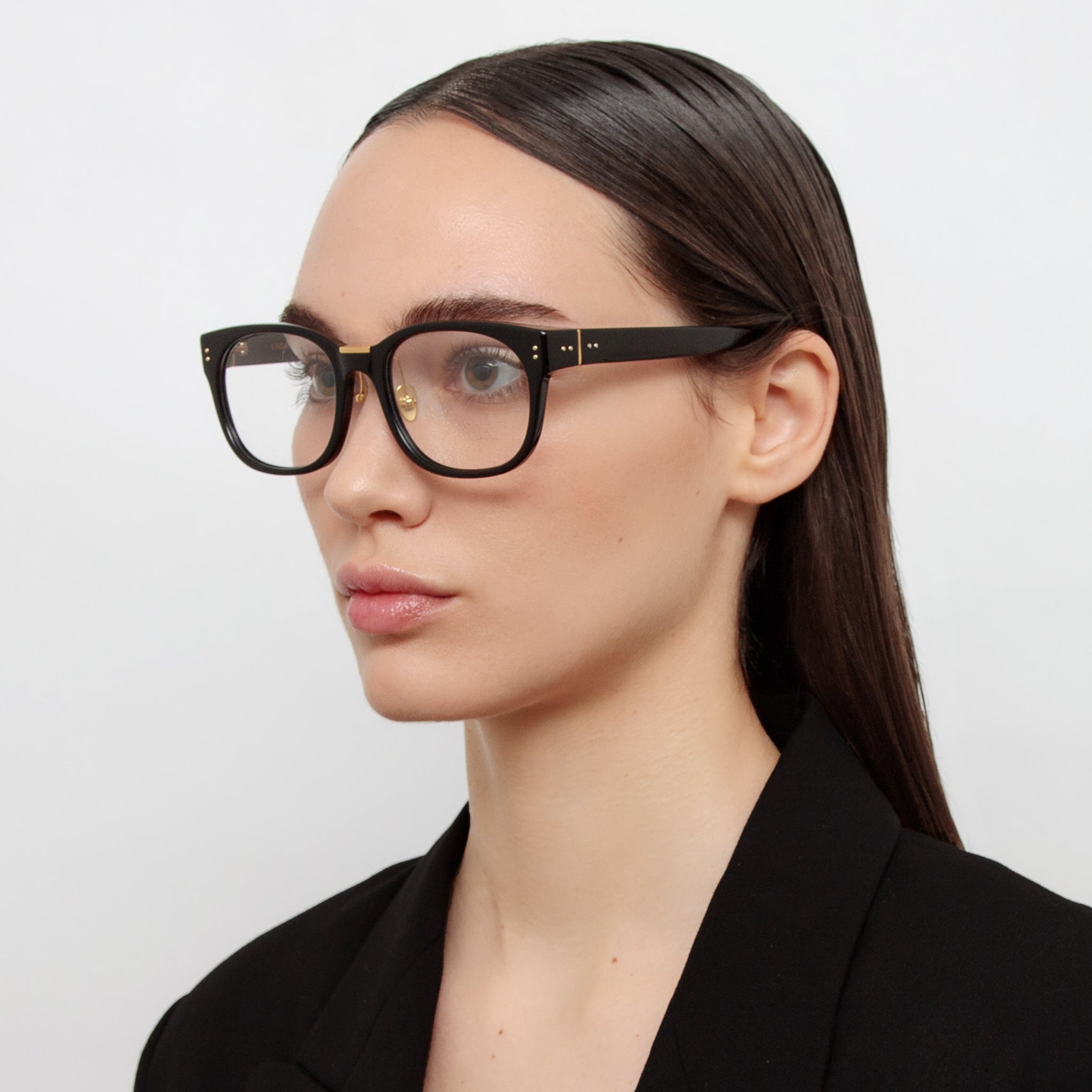 Cedric A Optical Frames in Black (Asian Fit)