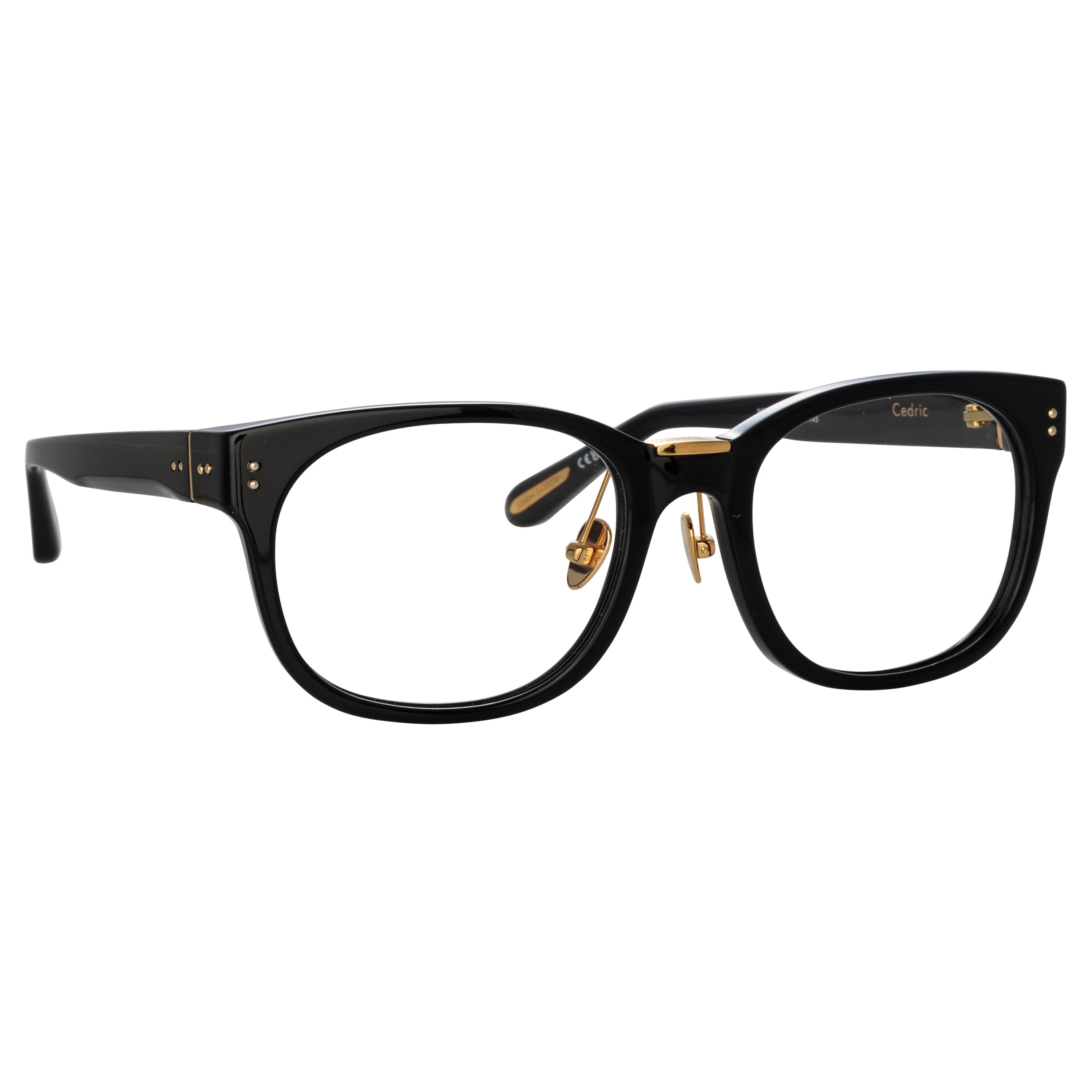 Cedric A Optical Frames in Black (Asian Fit)