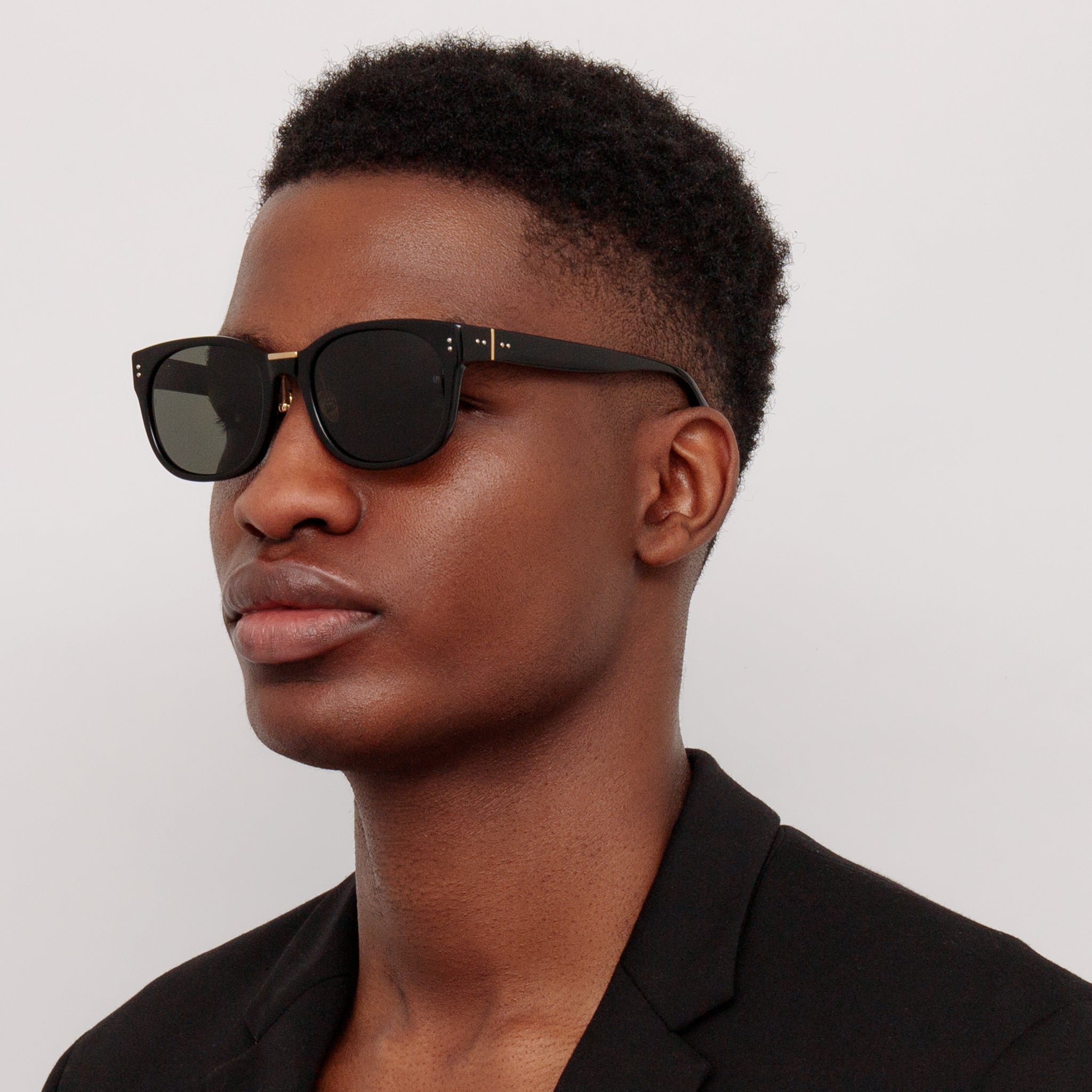 Cedric Sunglasses in Black and Grey