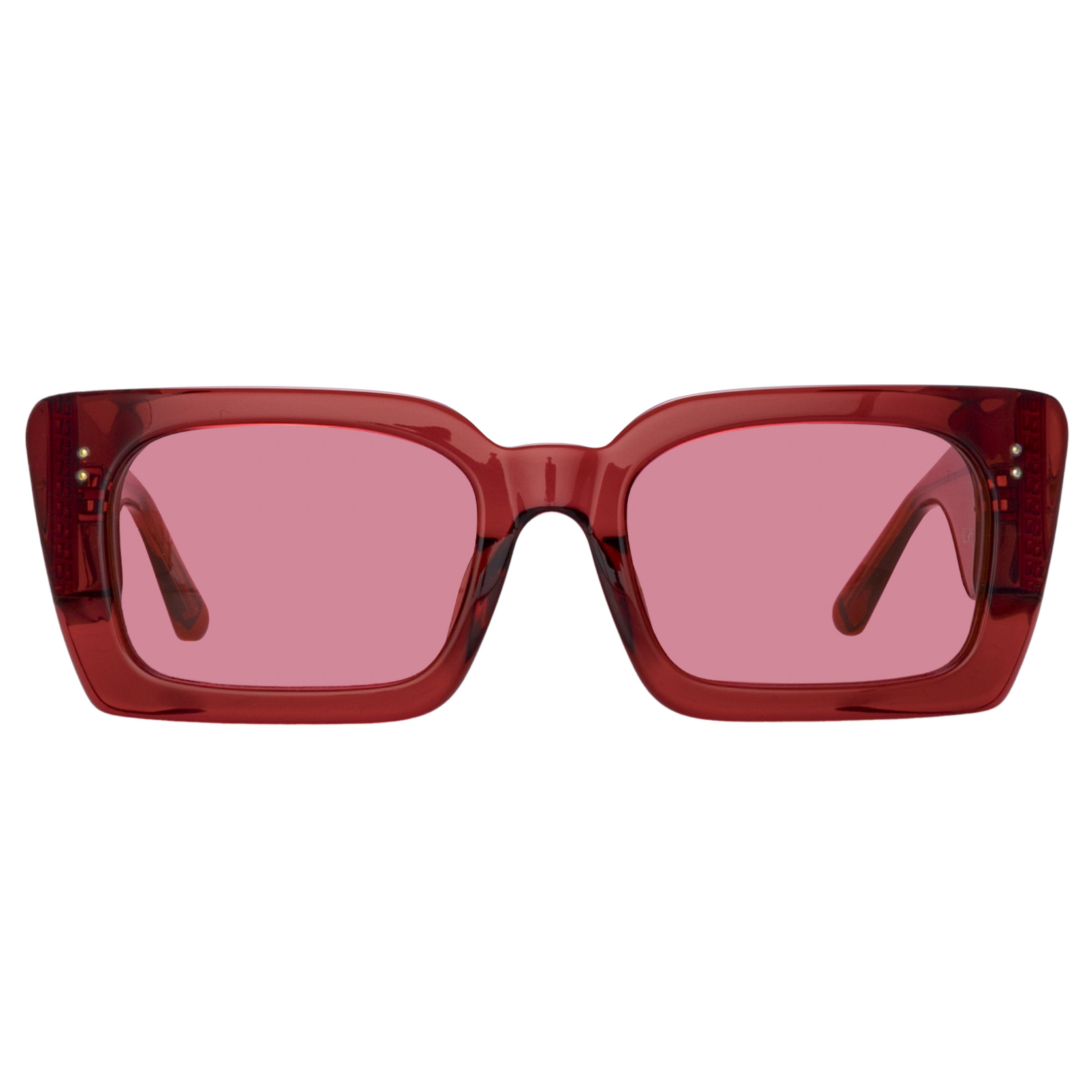 Nieve Sunglasses in Red