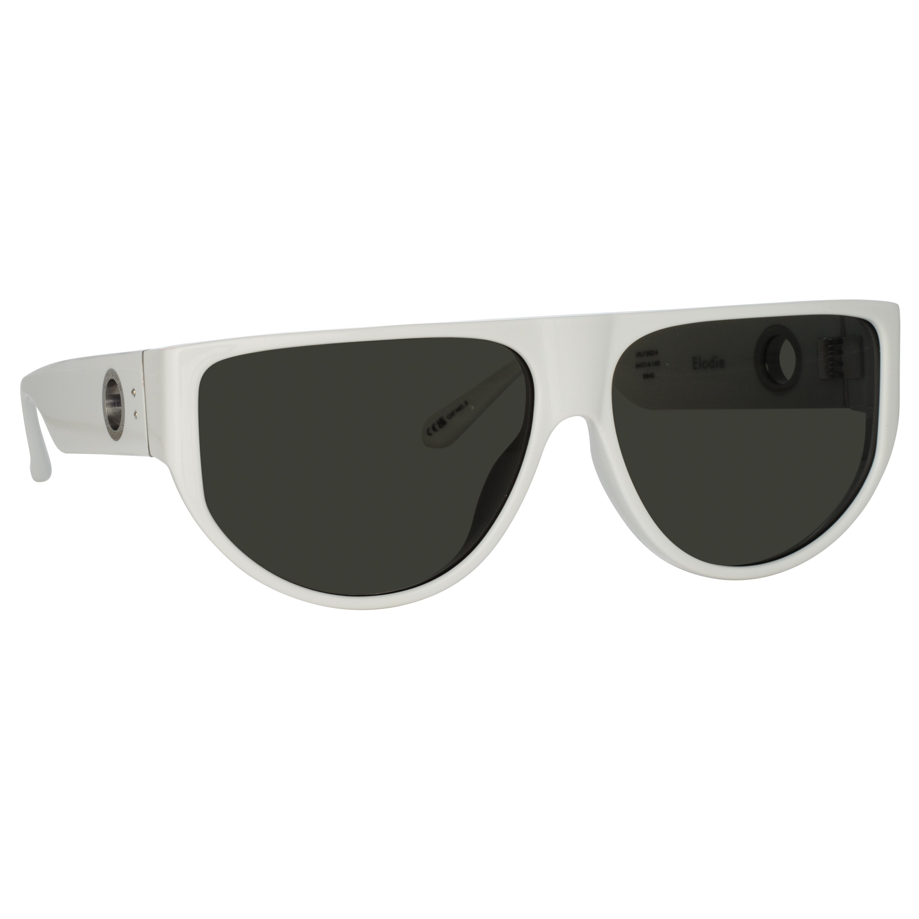 Elodie Sunglasses in White