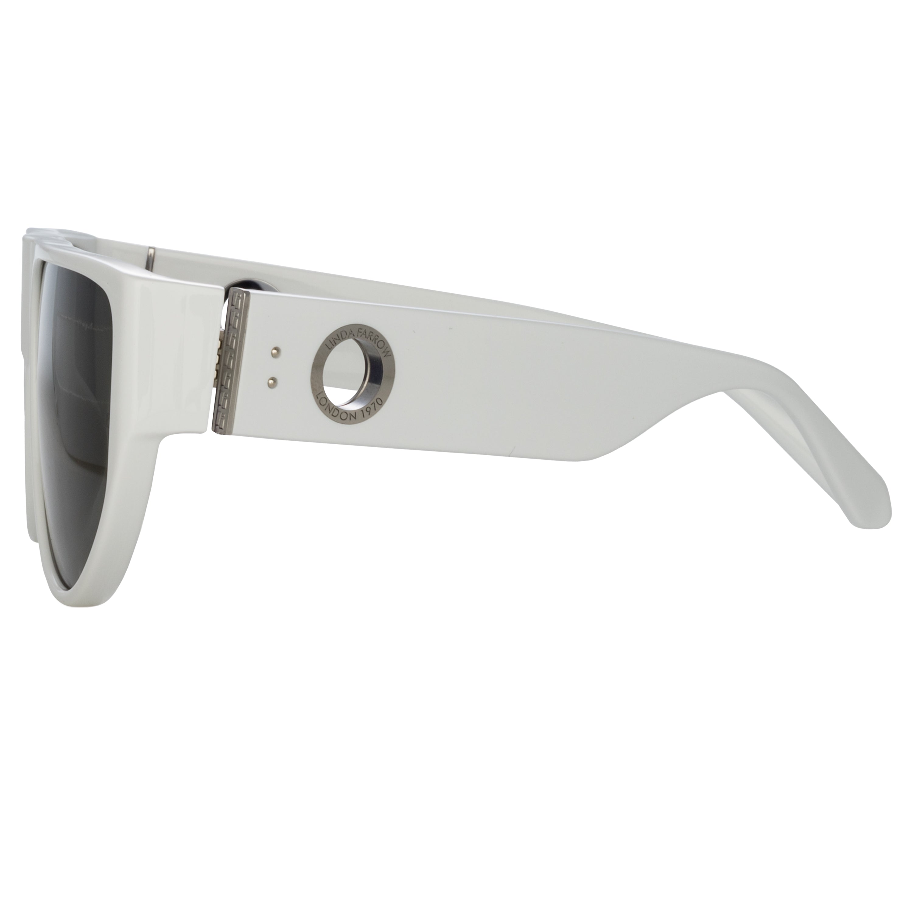 Elodie Sunglasses in White