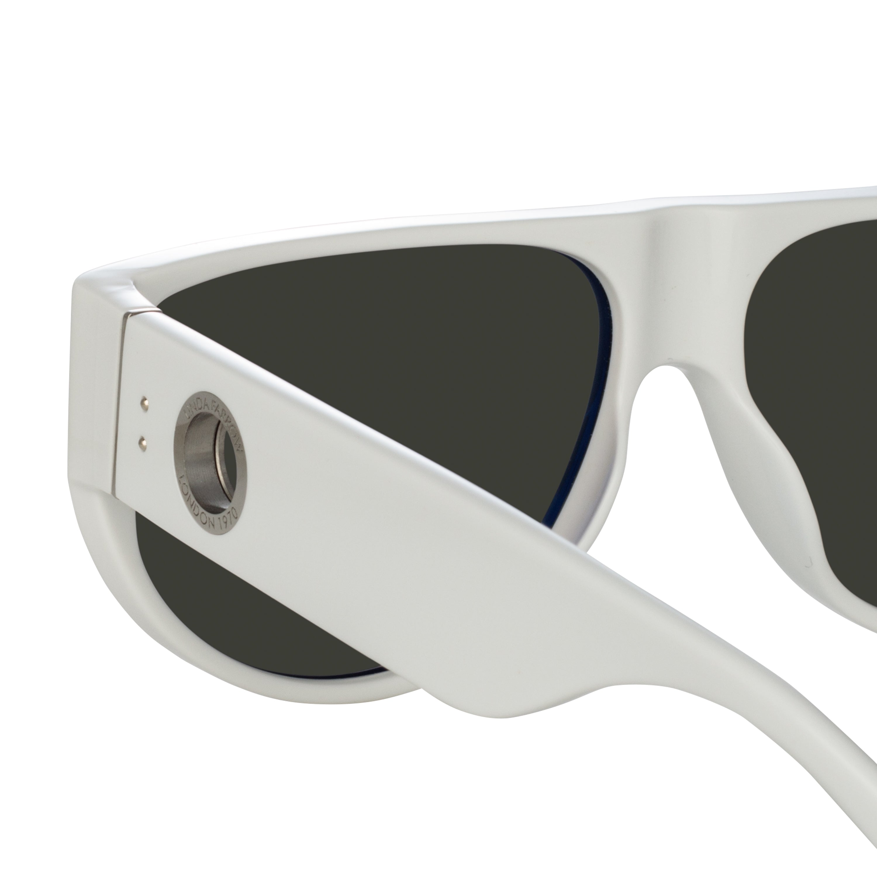 Elodie Sunglasses in White