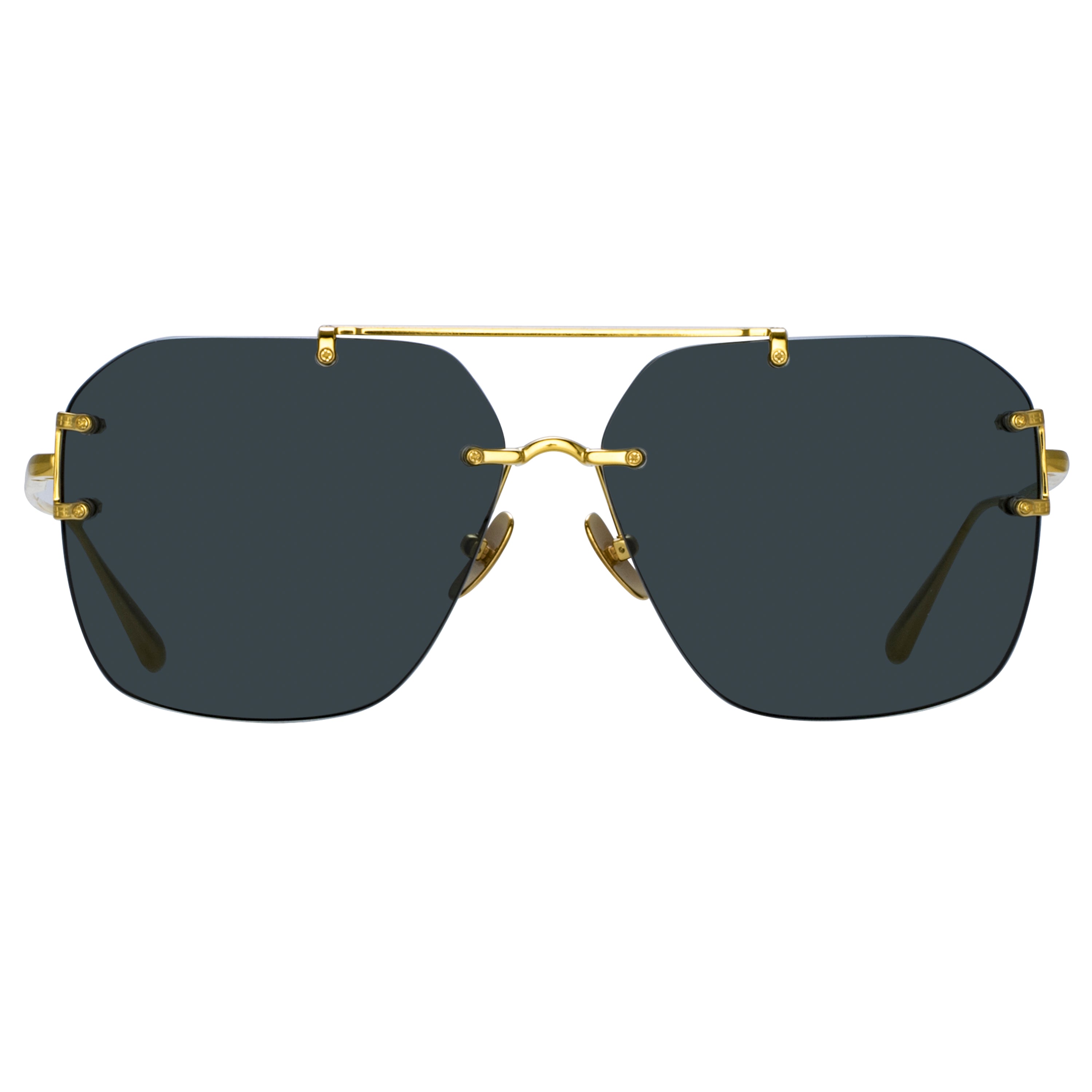 Reyner Sunglasses in Yellow Gold