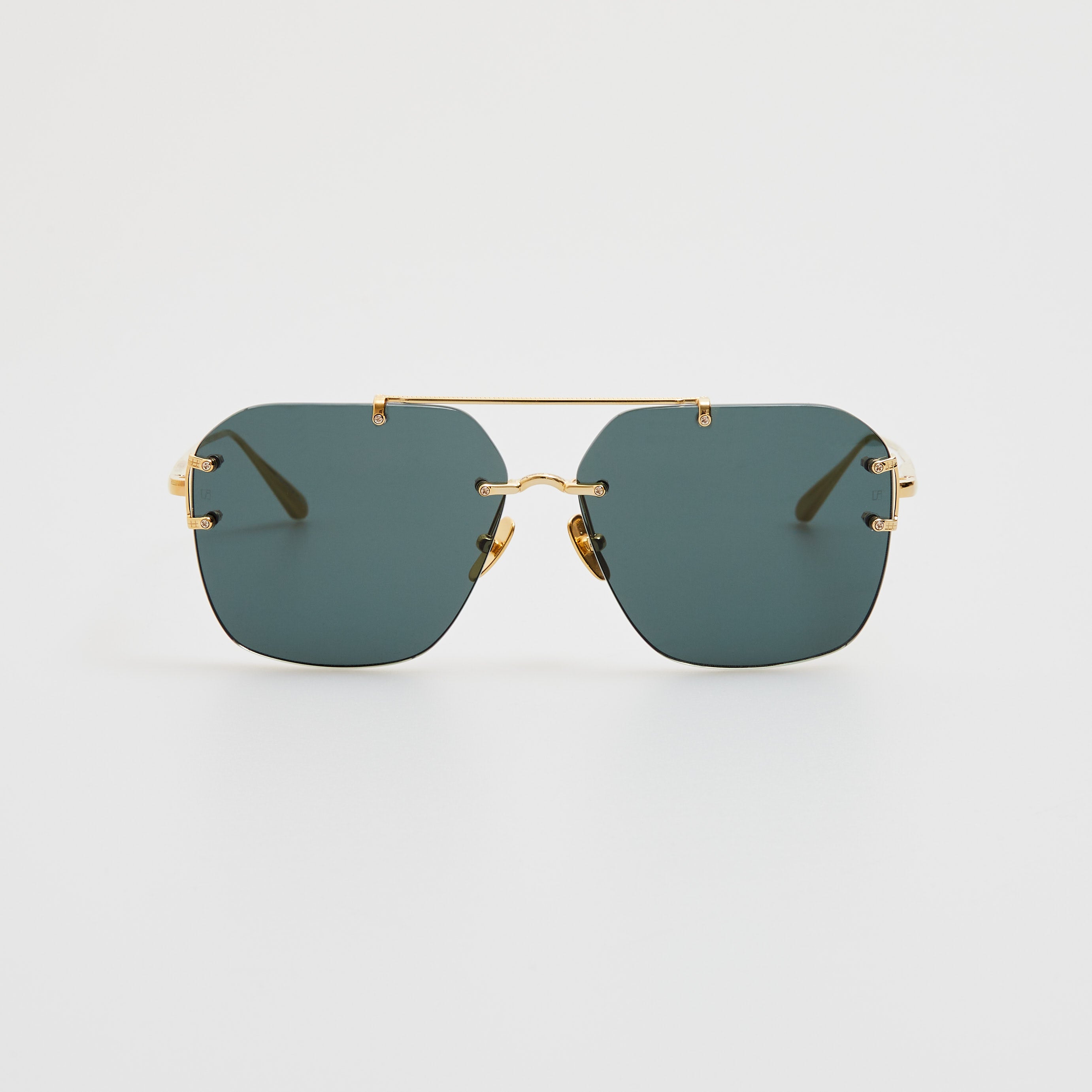 Reyner Sunglasses in Yellow Gold