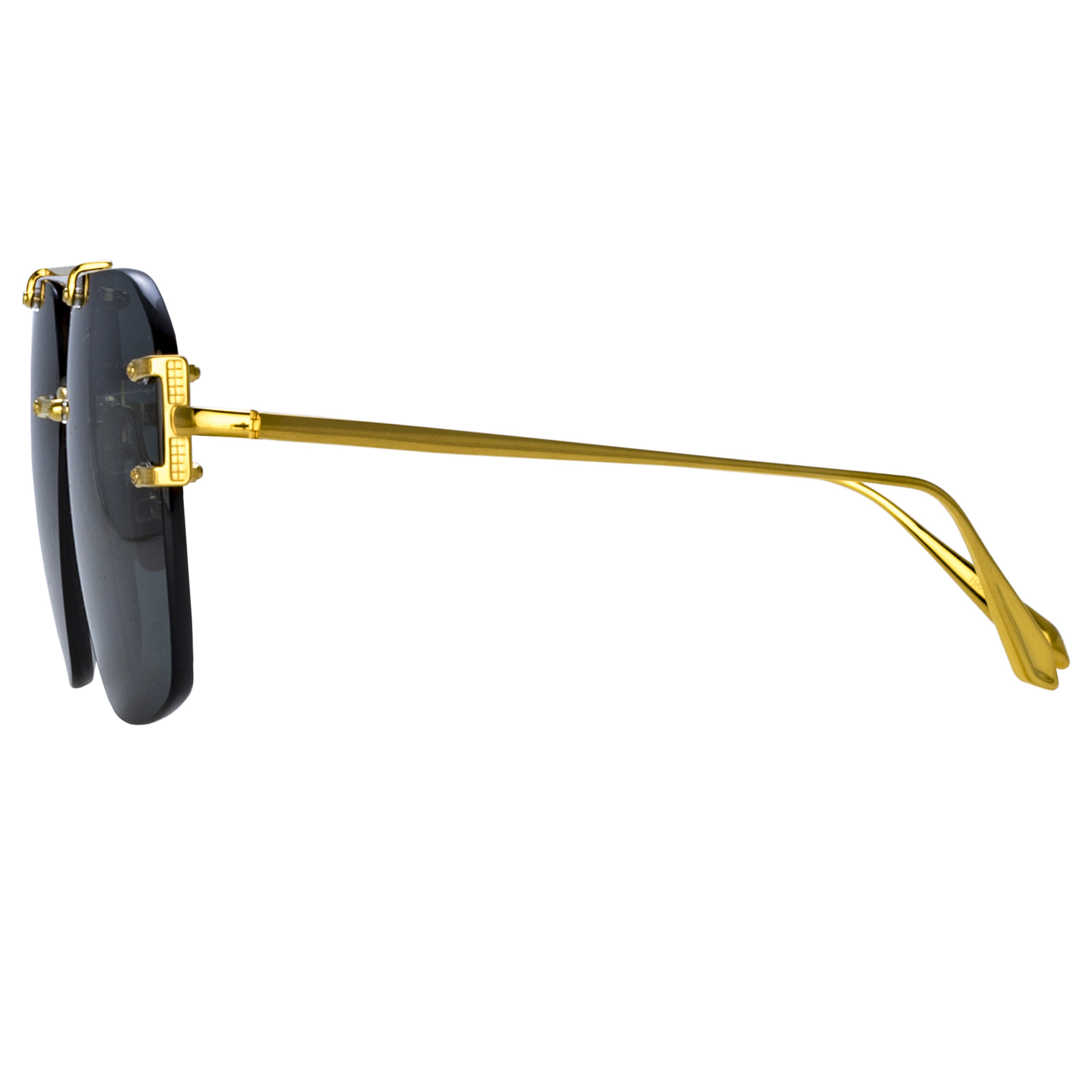 Reyner Sunglasses in Yellow Gold