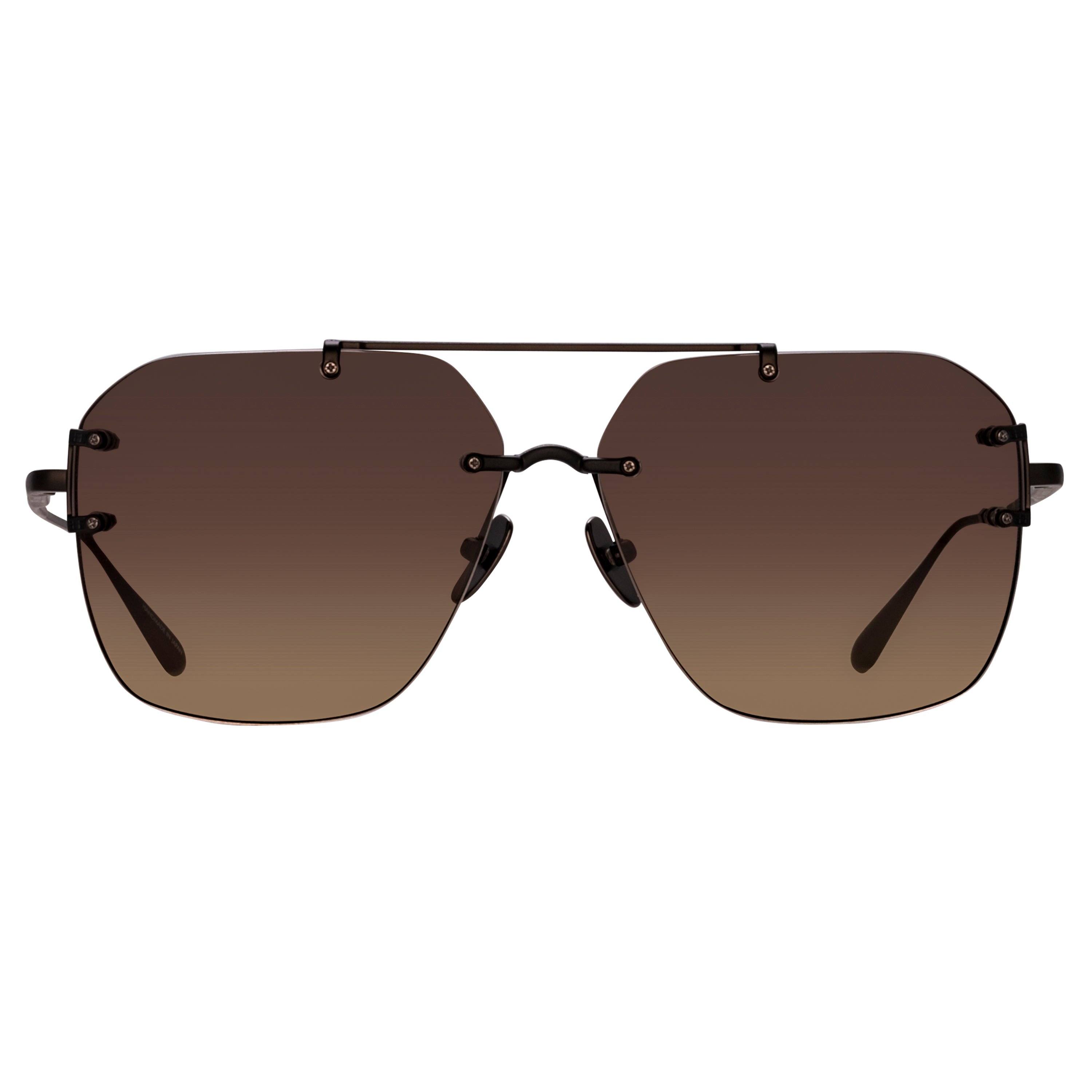 Men's Reyner Sunglasses in Light Gold