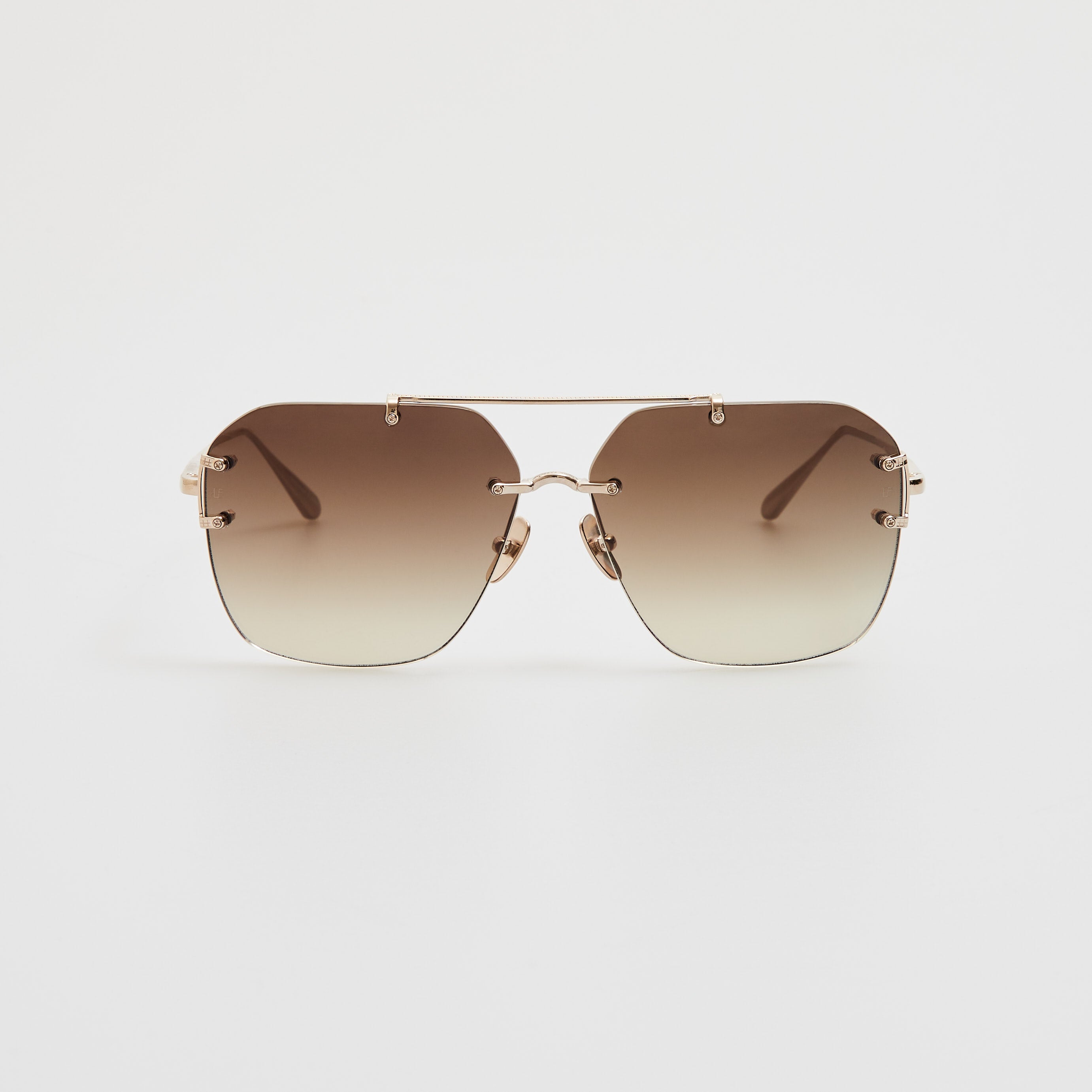 Men's Reyner Sunglasses in Light Gold