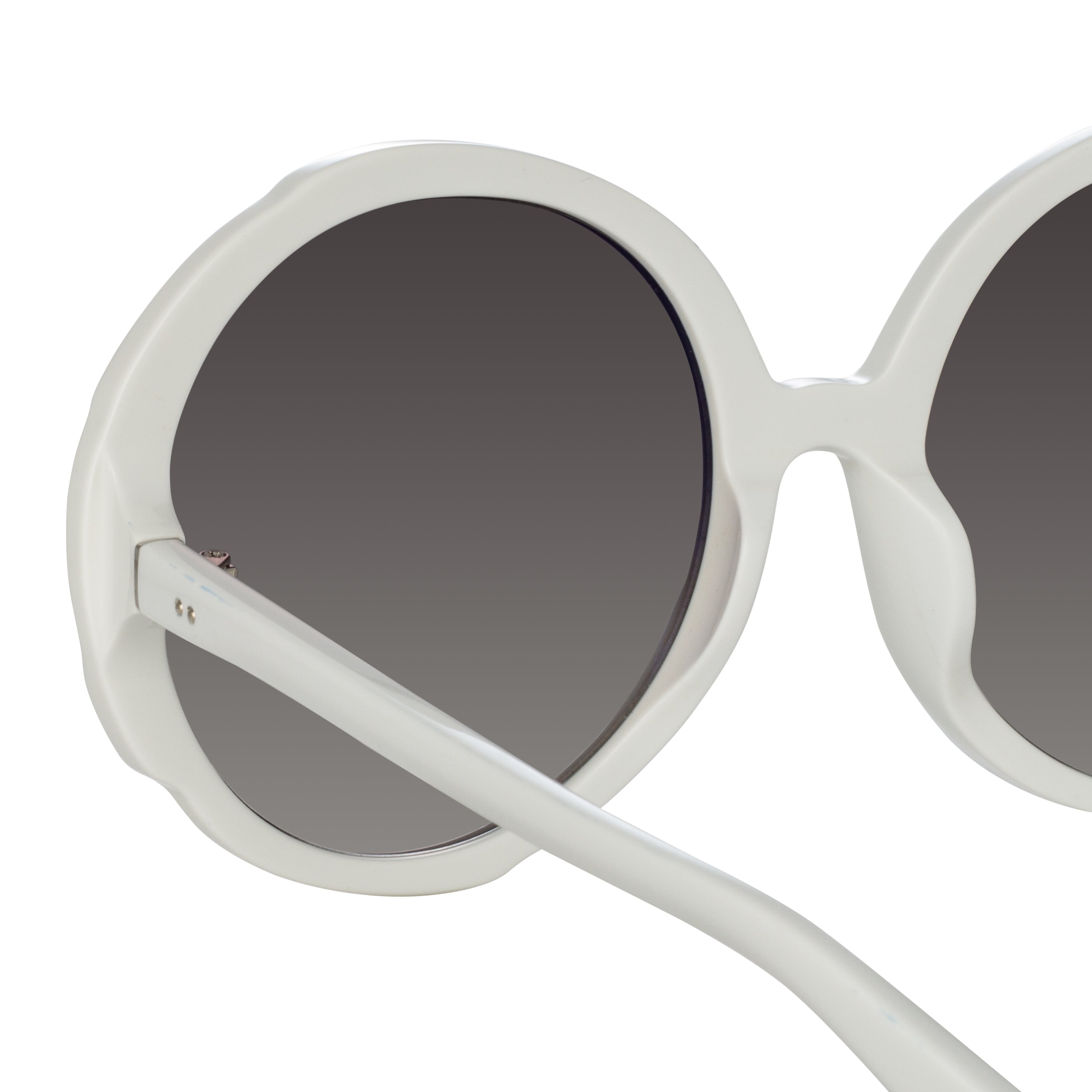 Otavia Oversized Sunglasses in White