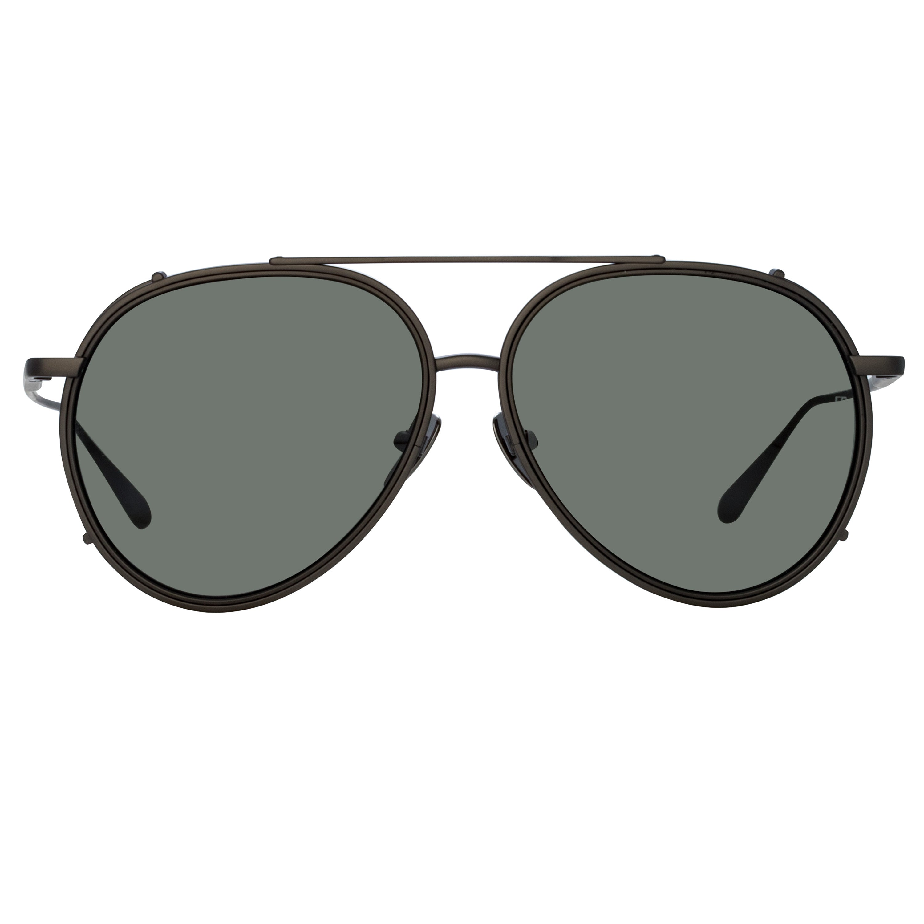 Torino Sunglasses in Nickel