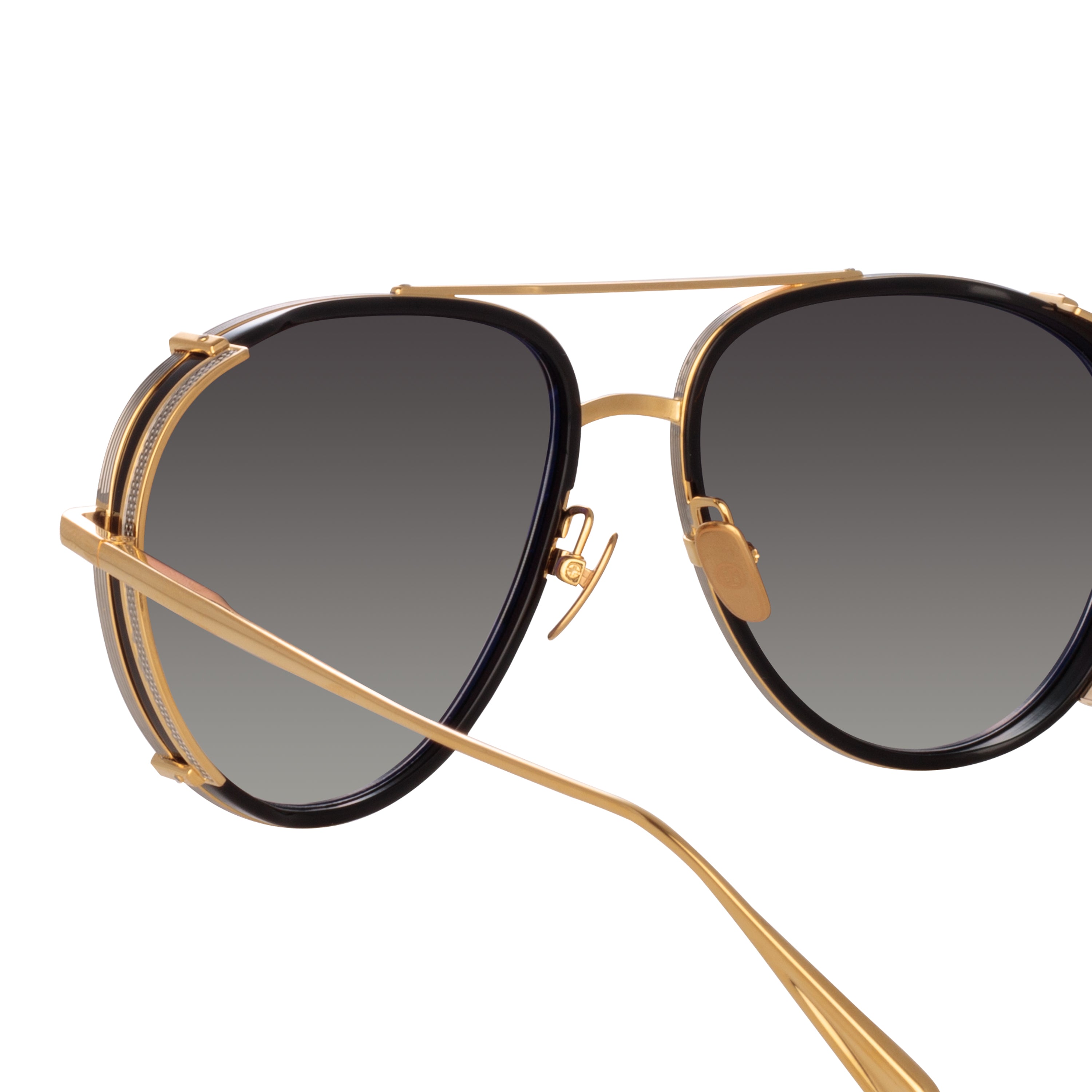 Men's Dimitri Sunglasses in Matt Nickel