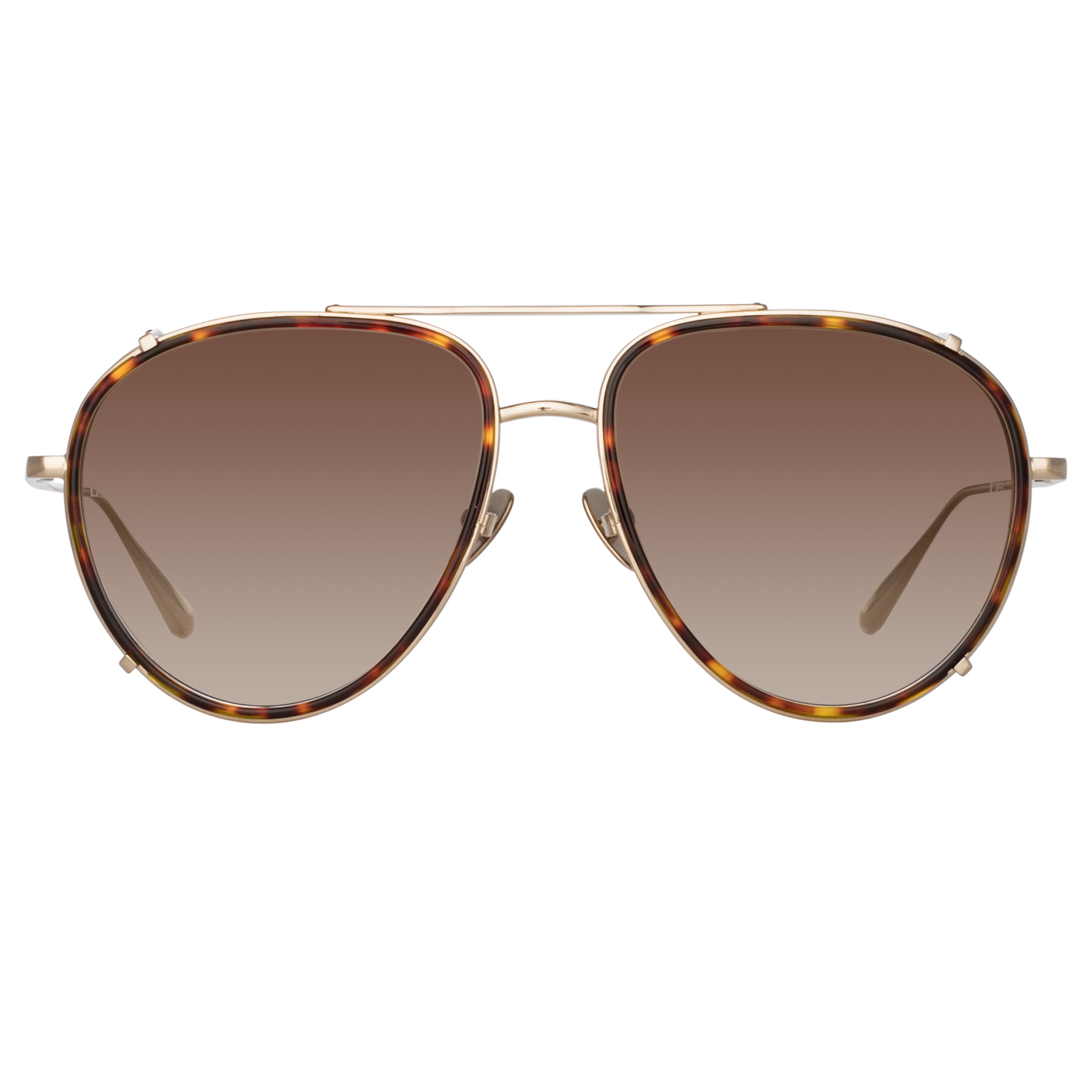 Dimitri Sunglasses in Light Gold