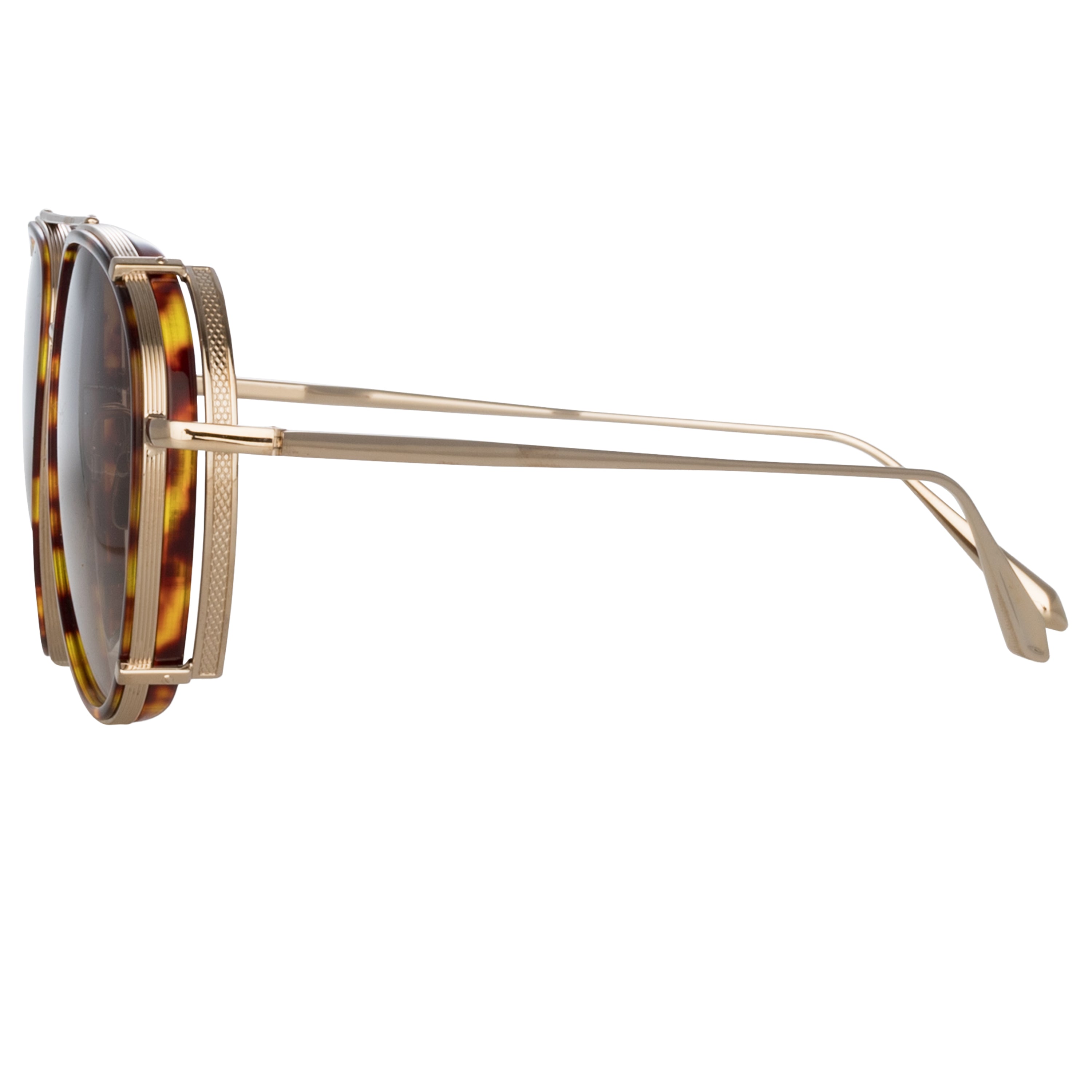 Dimitri Sunglasses in Light Gold