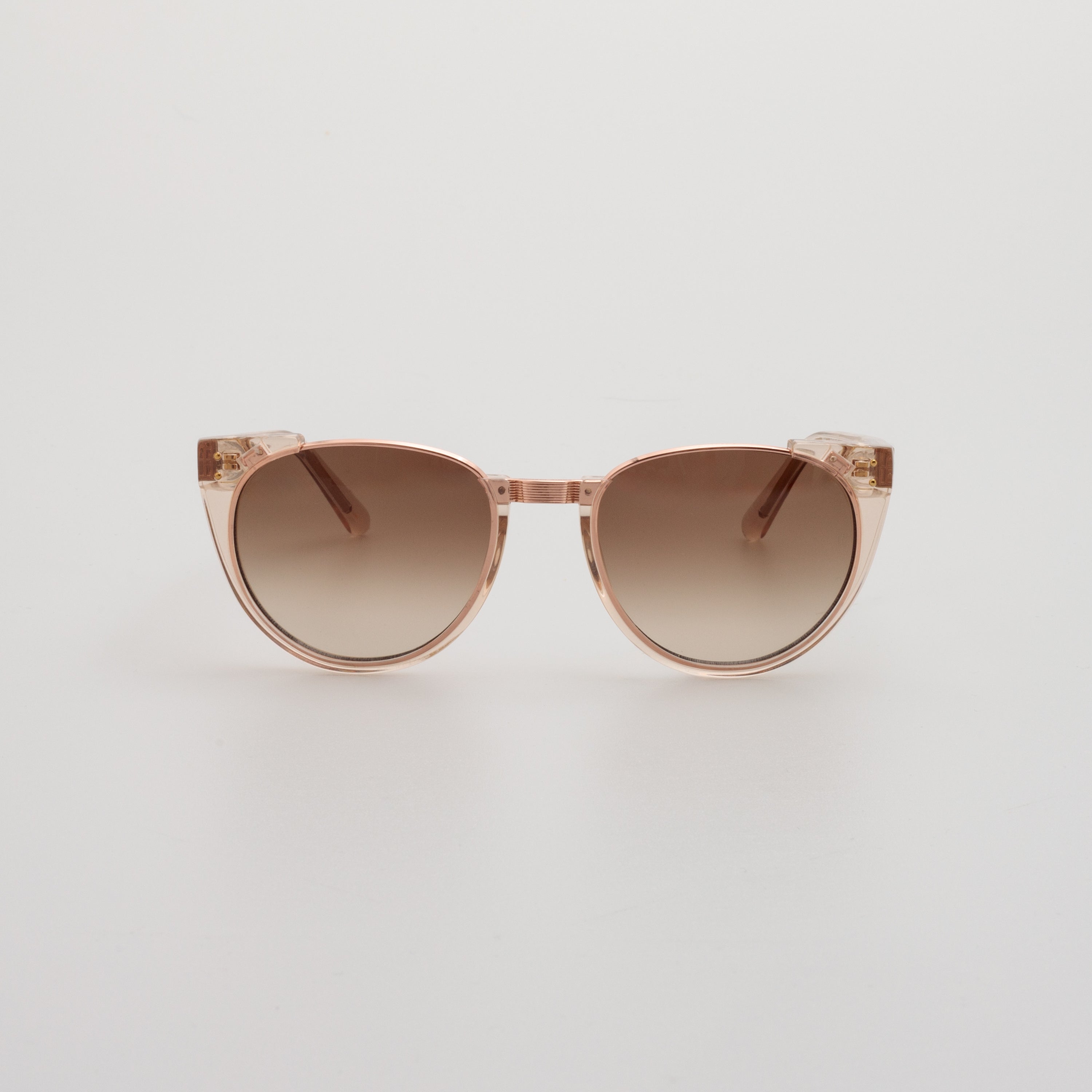 Iris Oval Sunglasses in Ash