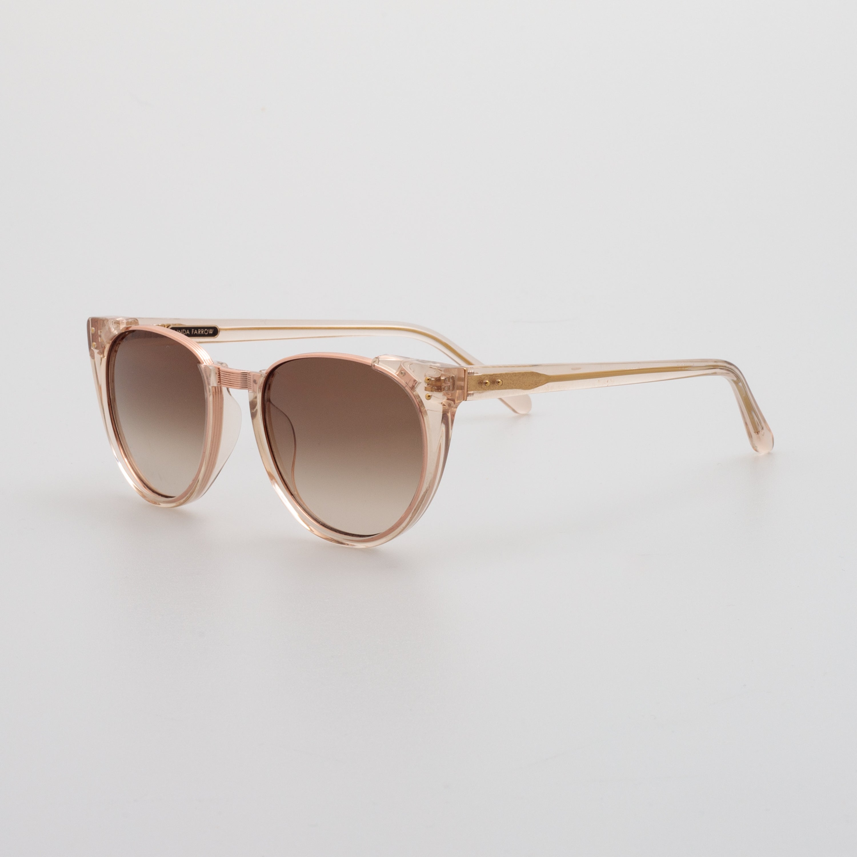 Iris Oval Sunglasses in Ash