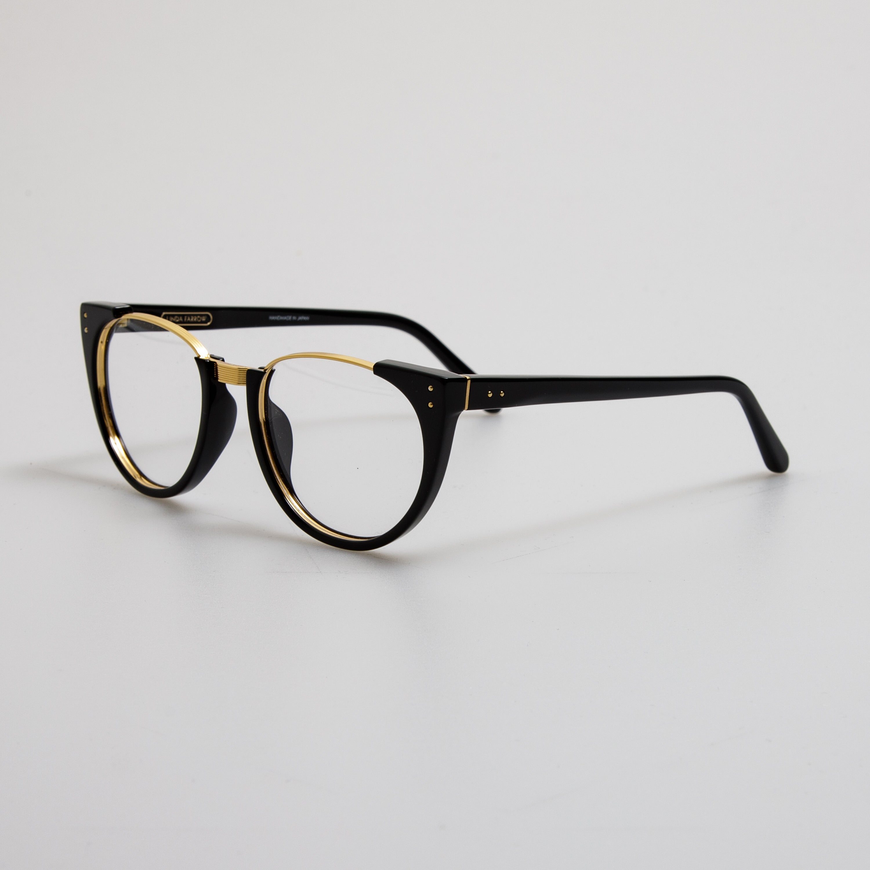 Iris Oval Optical Frame in Black