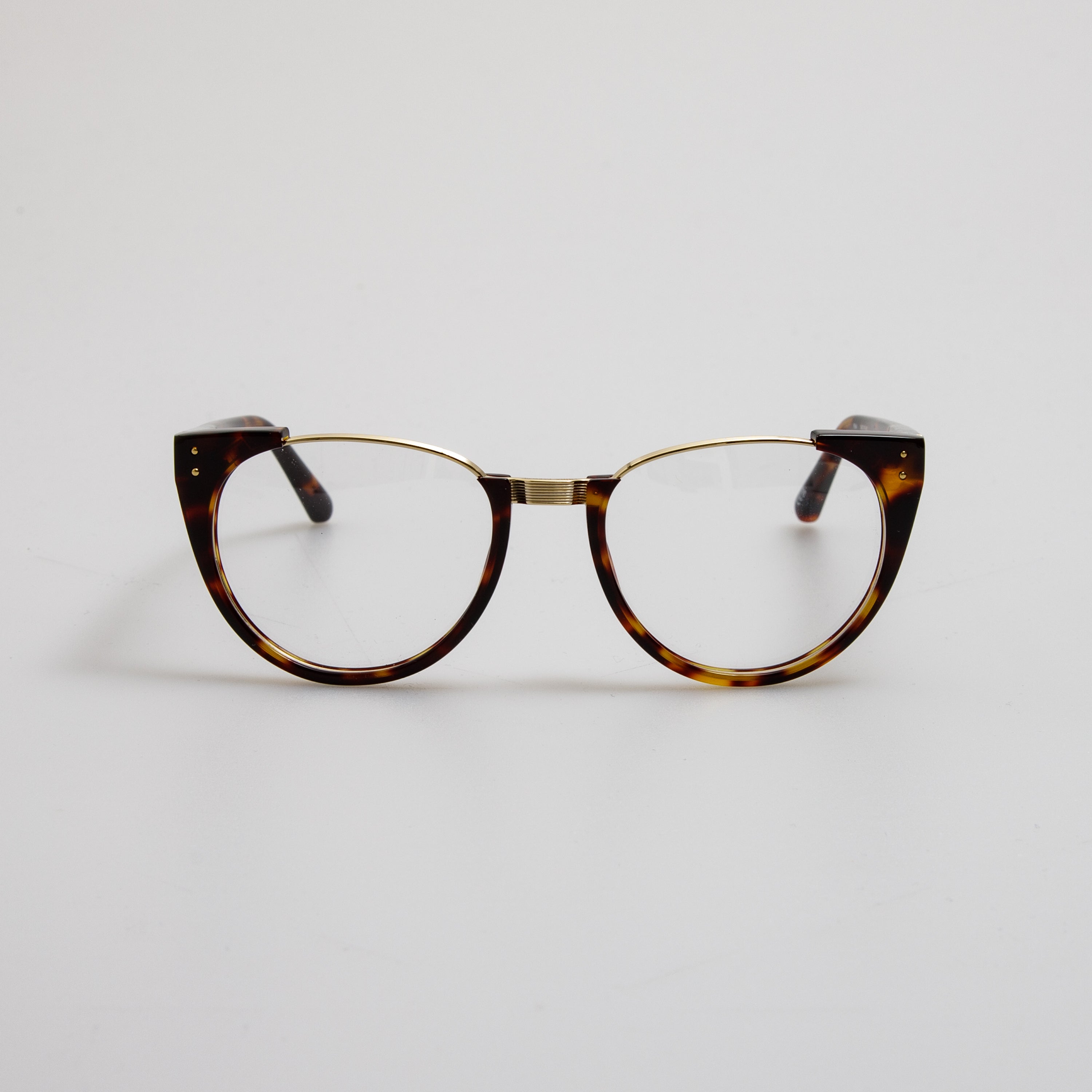 Iris Oval Optical Frame in Dark Tortoiseshell