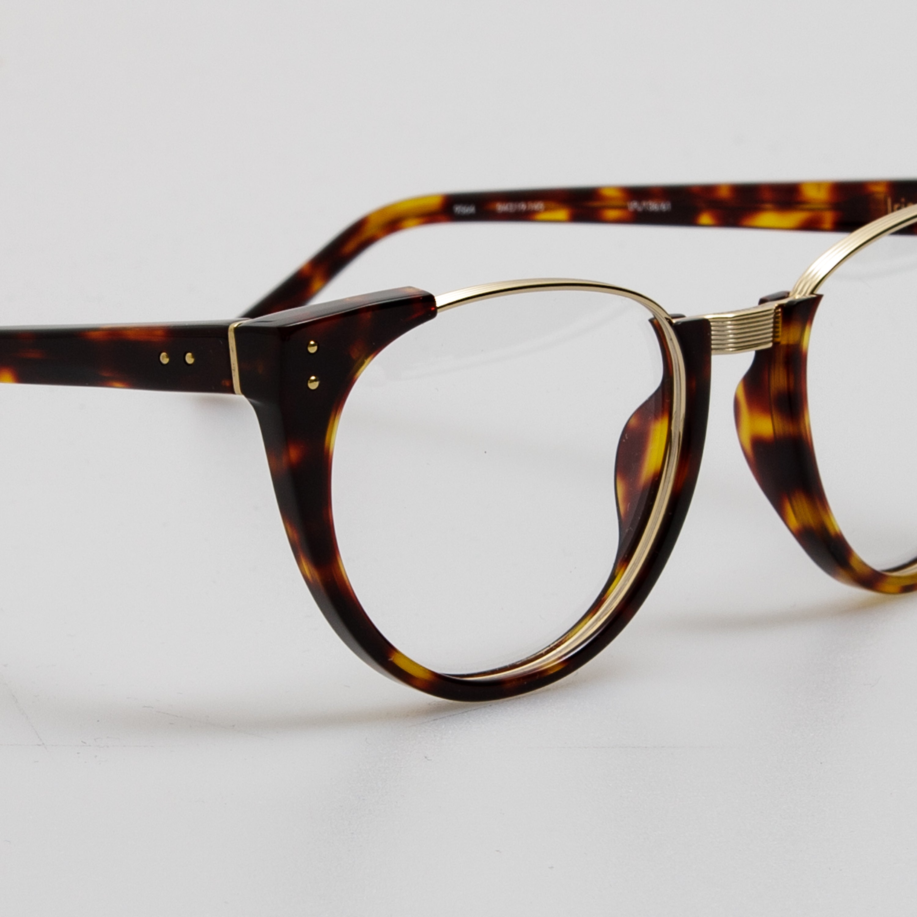 Iris Oval Optical Frame in Dark Tortoiseshell