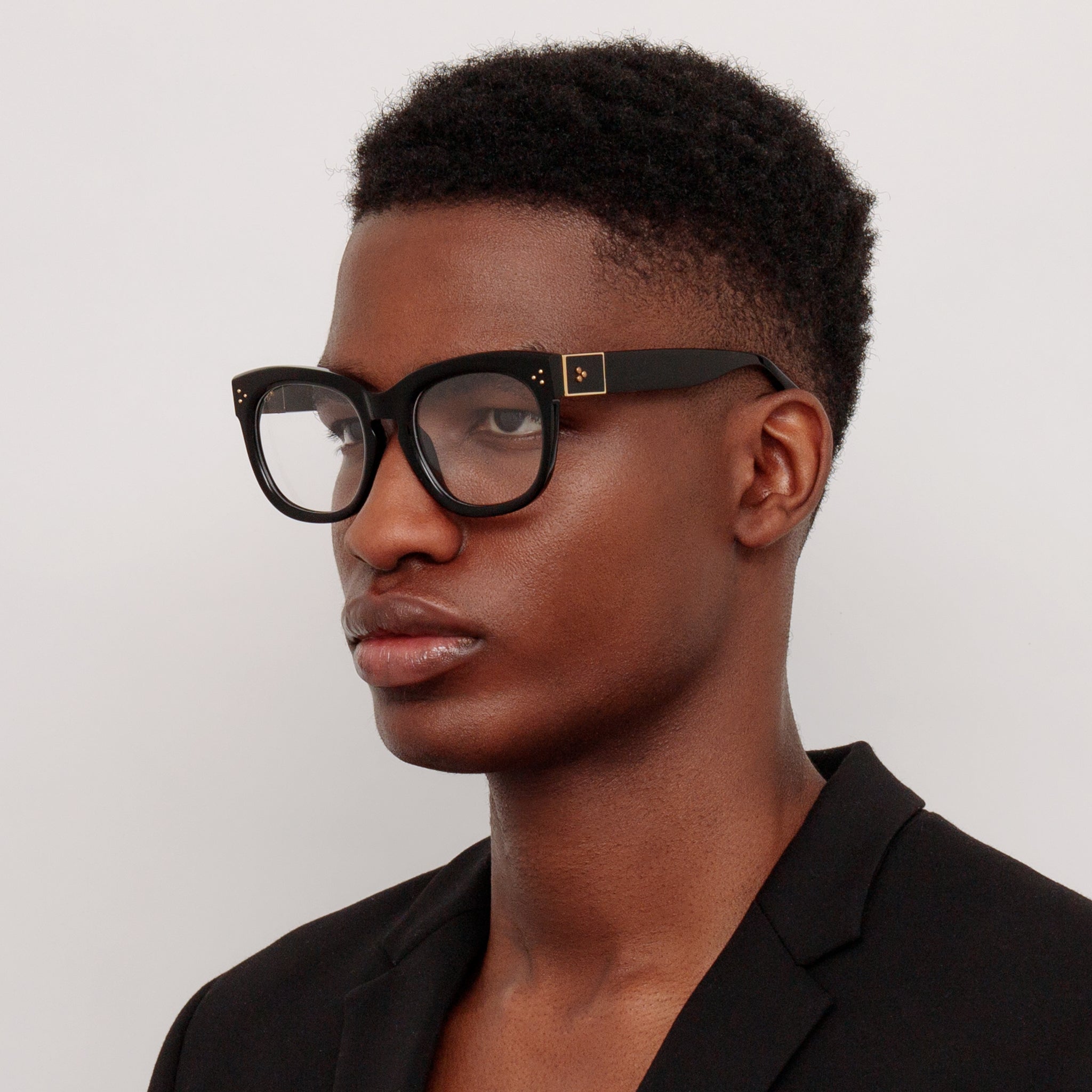 Men's Jenson Optical Frame in Black